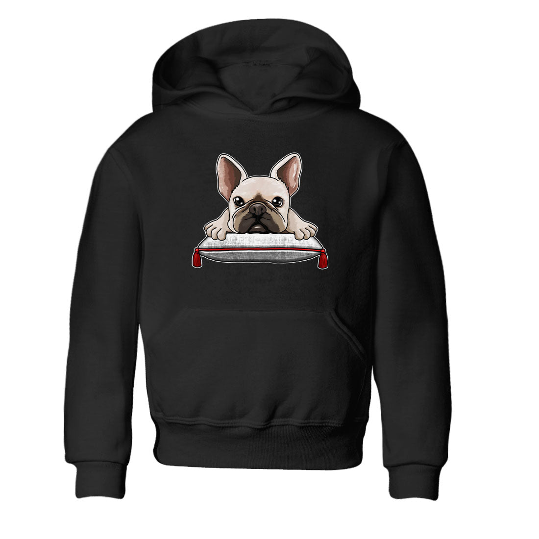 Jordan 12 Retro Cherry shirt to match jordans Varsity Red French Bulldog special sneaker matching tees 12s Cherry Drip Gear Zone Baby Toddler Black 2 T-Shirt