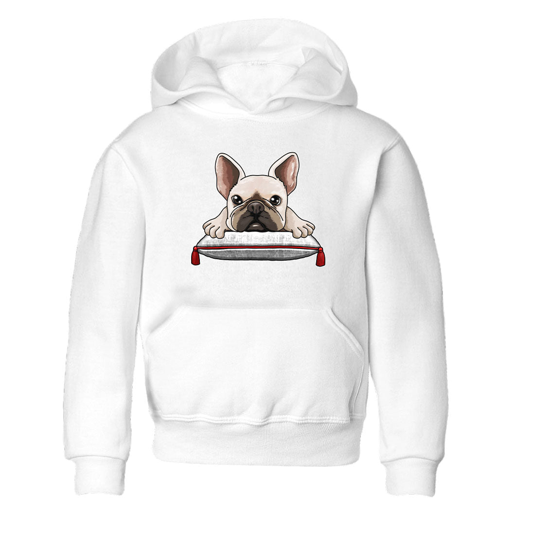 Jordan 12 Retro Cherry shirt to match jordans Varsity Red French Bulldog special sneaker matching tees 12s Cherry Drip Gear Zone Baby Toddler White 2 T-Shirt