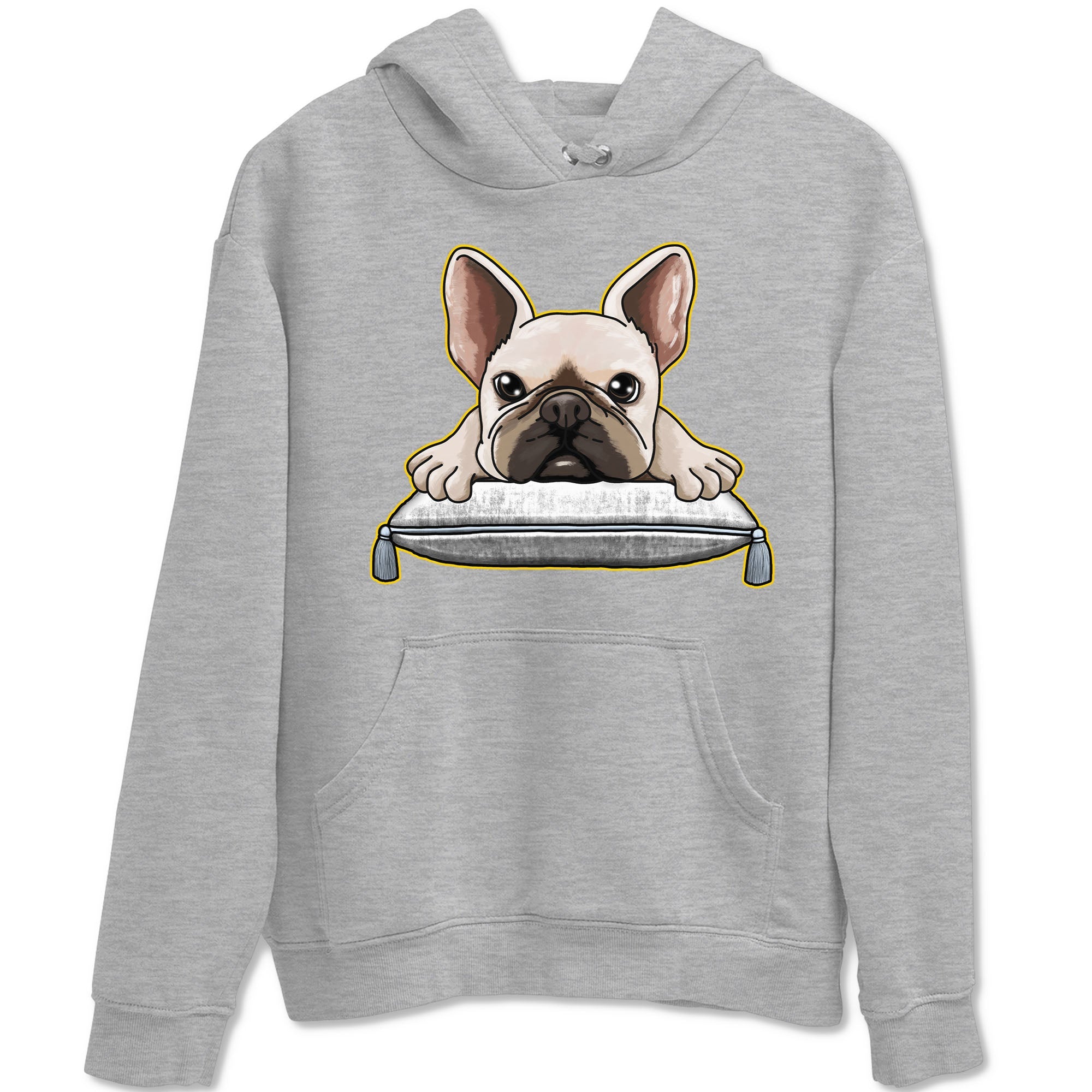 13s Blue Grey shirt to match jordans French Bulldog sneaker tees Air Jordan 13 Blue Grey Drip Gear Zone unisex cotton Heather Grey 2 crew neck shirt