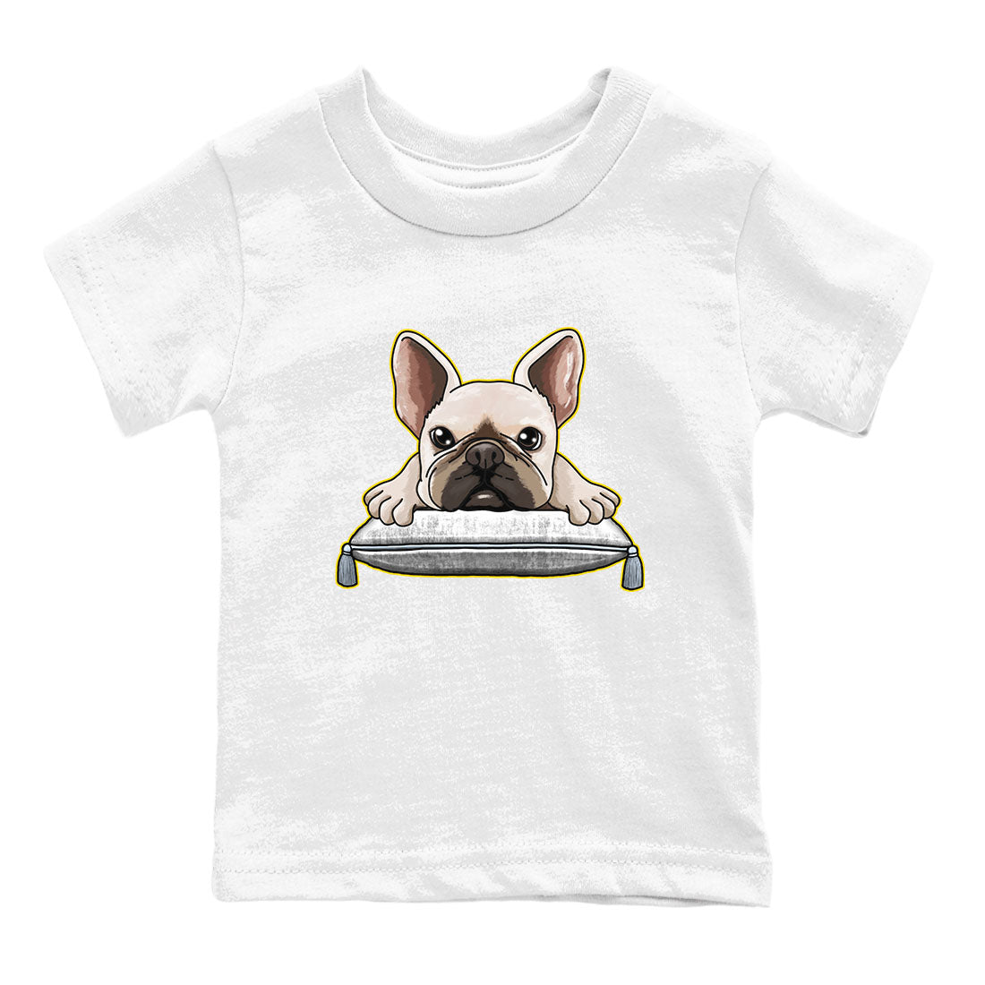 13s Blue Grey shirt to match jordans French Bulldog sneaker tees Air Jordan 13 Blue Grey Drip Gear Zone baby toddler White 2 cotton Shirt