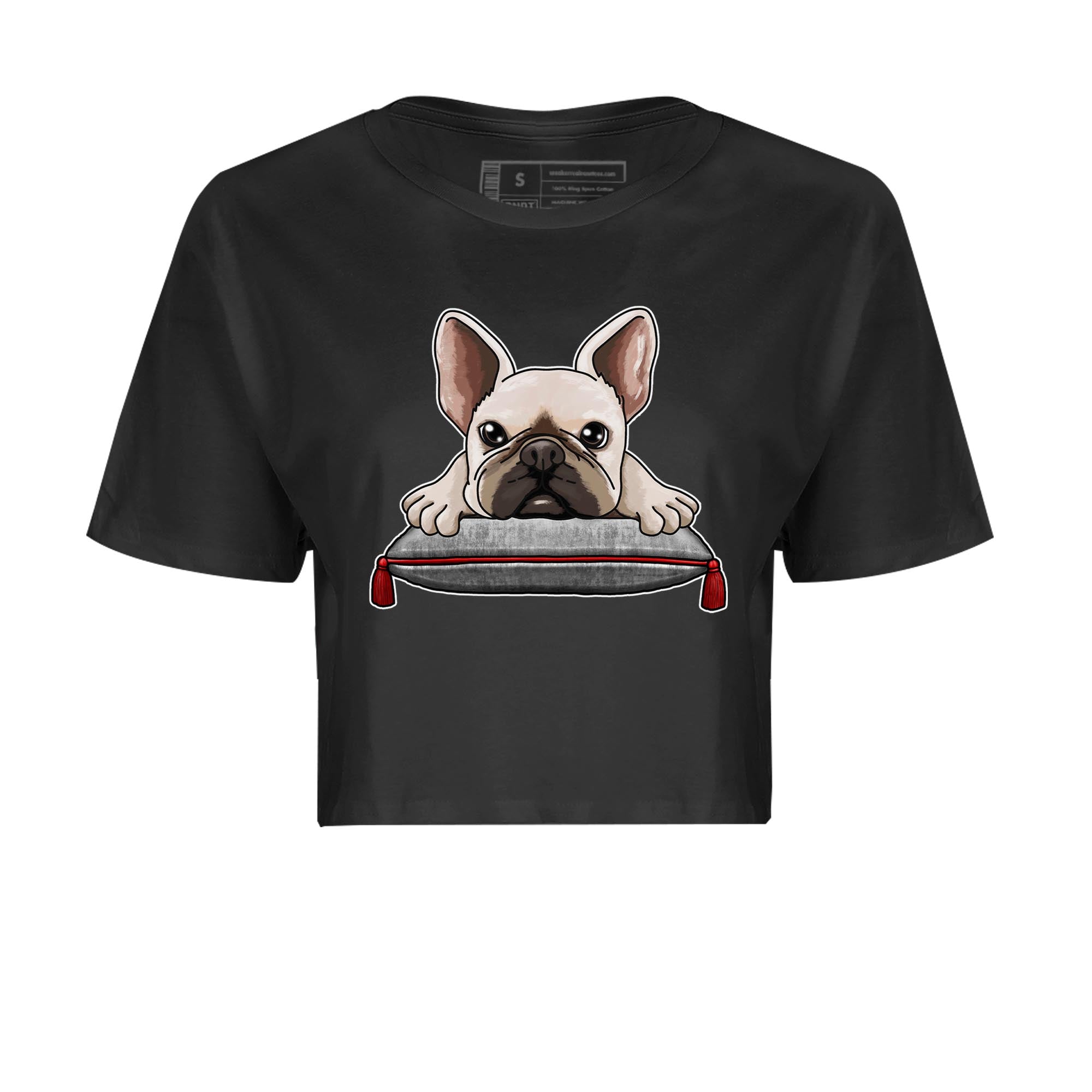 AJ13 Wolf Grey Sneaker Match Tees French Bulldog Streetwear Sneaker Shirt Air Jordan 13 Wolf Grey Drip Gear Zone Sneaker Matching Clothing Women's Shirts Black 2