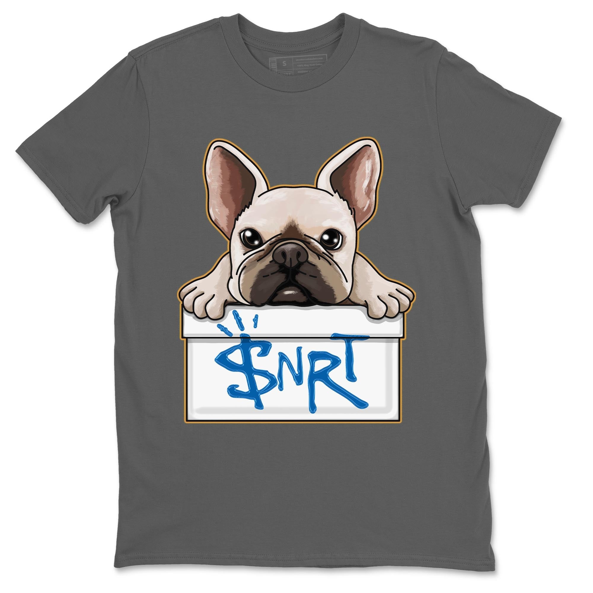 Air Jordan 3 Wizards Sneaker Match Tees French Bulldog Streetwear Sneaker Shirt Air Jordan 3 Wizards Sneaker Release Tees Unisex Shirts Cool Grey 2