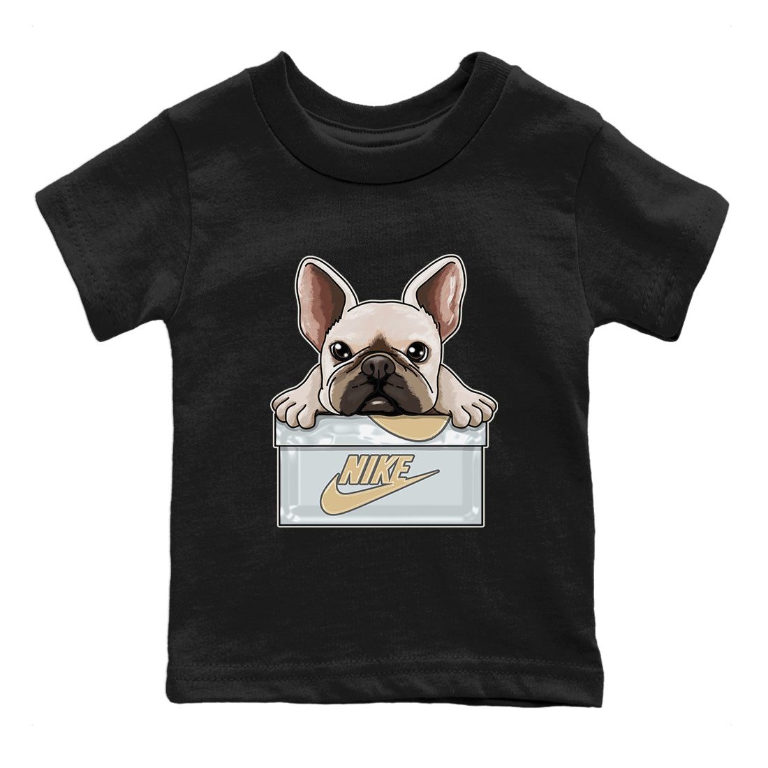 Jordan 4 Craft Sneaker Matching T-Shirt French Bulldog Sneaker Tees Jordan 4 Craft Sneaker Release Tees Kids Shirts
