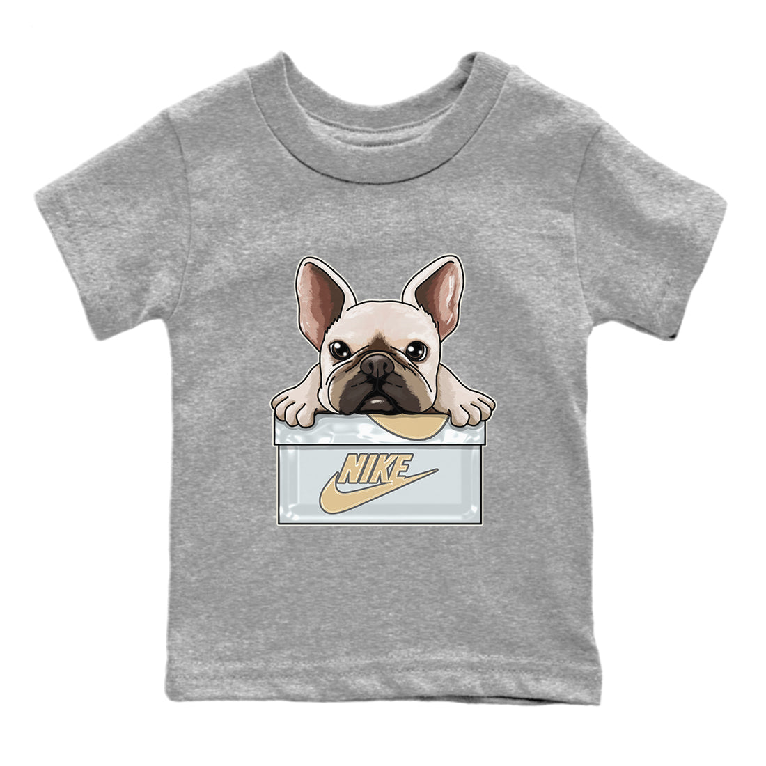 Jordan 4 Craft Sneaker Matching T-Shirt French Bulldog Sneaker Tees Jordan 4 Craft Sneaker Release Tees Kids Shirts