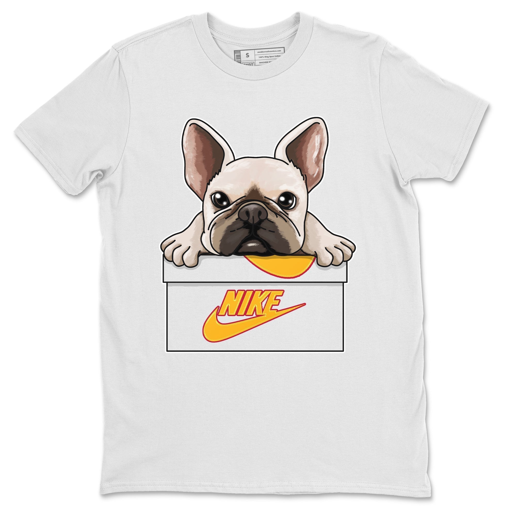 Jordan 7 Cardinal Shirt To Match Jordans French Bulldog Sneaker Tees Jordan 7 Cardinal Drip Gear Zone Sneaker Matching Clothing Unisex Shirts