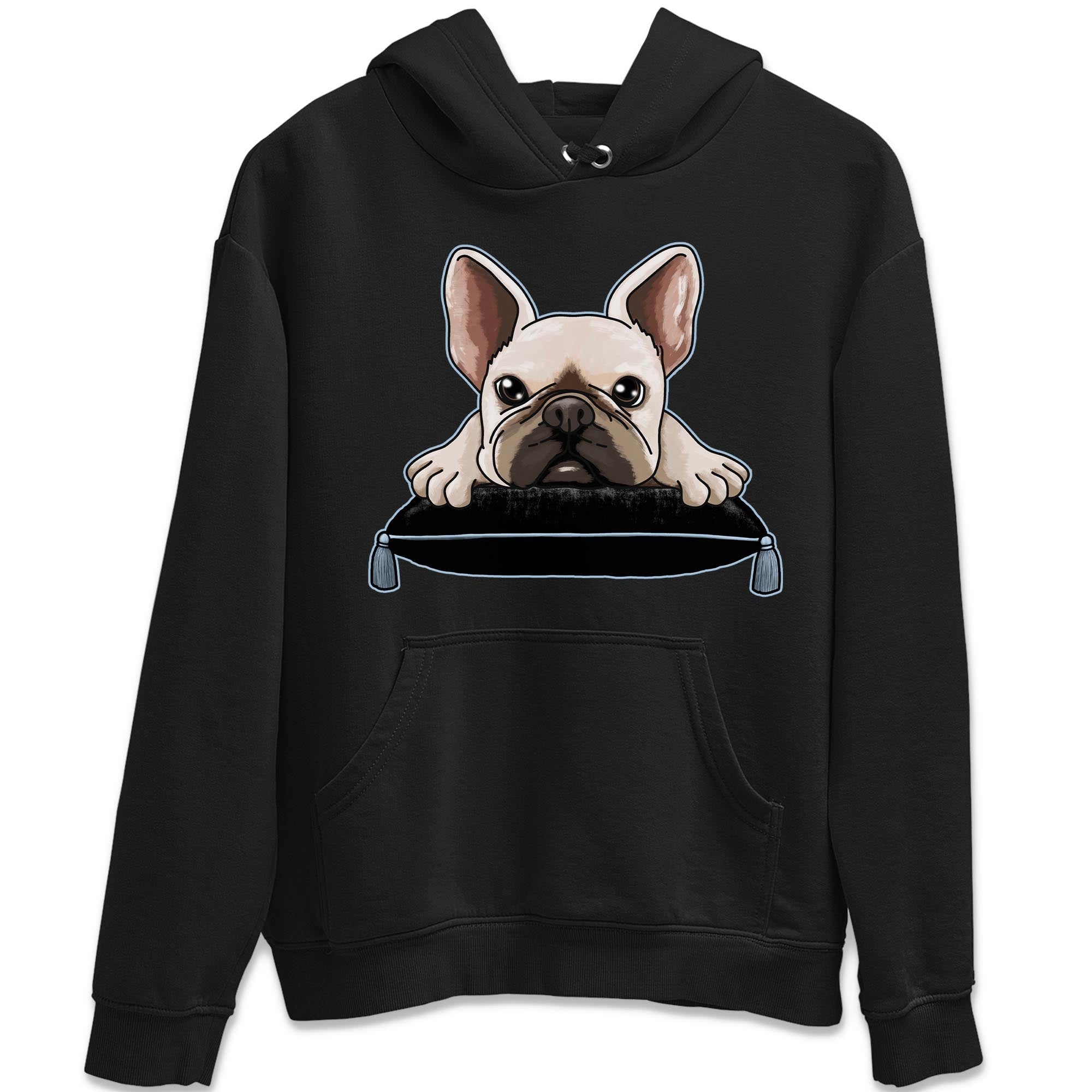Air Jordan 7 Chambray shirt to match jordans French Bulldog Streetwear Sneaker Shirt AJ7 Chambray Drip Gear Zone Sneaker Matching Clothing Unisex Black 2 T-Shirt