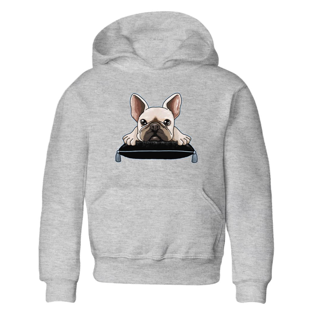 Air Jordan 7 Chambray shirt to match jordans French Bulldog Streetwear Sneaker Shirt AJ7 Chambray Drip Gear Zone Sneaker Matching Clothing Baby Toddler Heather Grey 2 T-Shirt