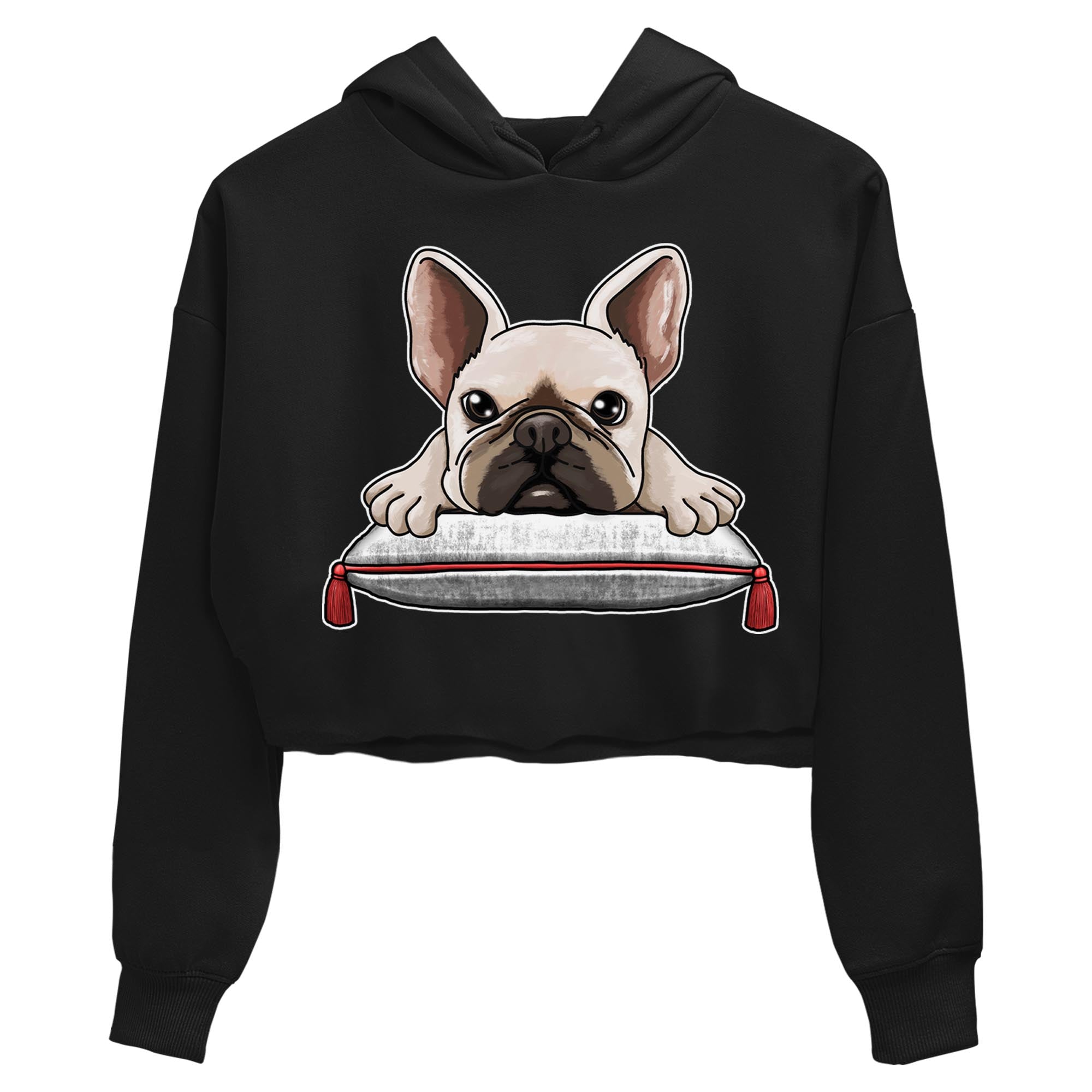 Air Jordan 7 White Infrared shirt to match jordans French Bulldog Streetwear Sneaker Shirt White Infrared 7s Drip Gear Zone Sneaker Matching Clothing Black 2 Crop T-Shirt