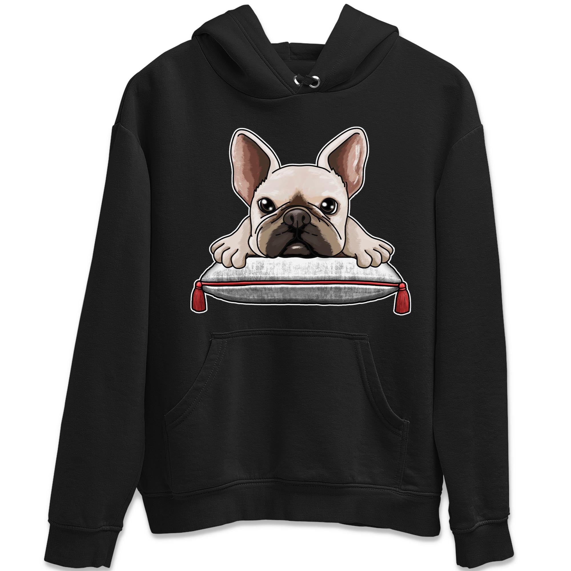 Air Jordan 7 White Infrared shirt to match jordans French Bulldog Streetwear Sneaker Shirt White Infrared 7s Drip Gear Zone Sneaker Matching Clothing Unisex Black 2 T-Shirt