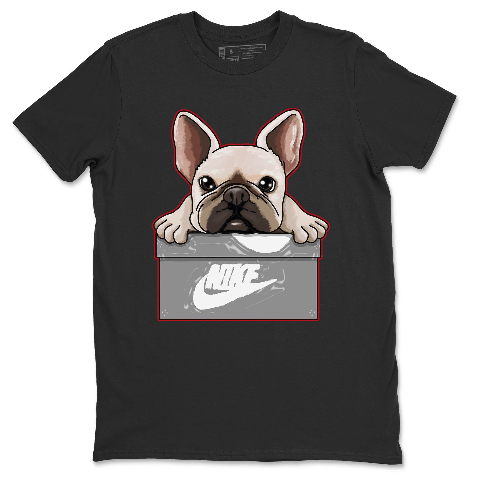 Jordan 9 Fire Red Shirt To Match Jordans French Bulldog Sneaker Tees Jordan 9 Fire Red Drip Gear Zone Sneaker Matching Clothing Unisex Shirts