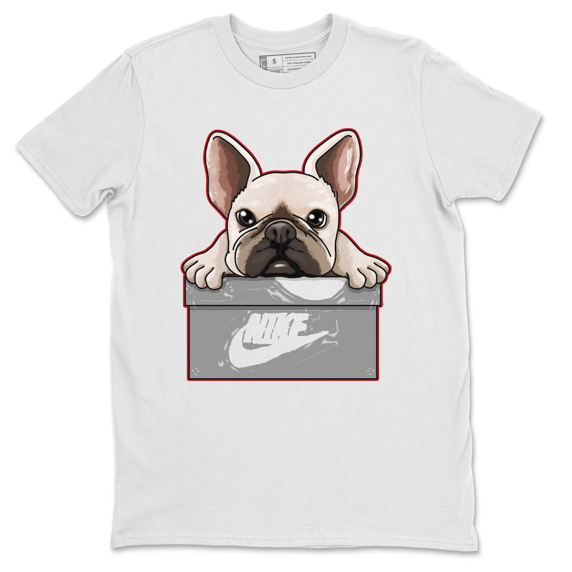 Jordan 9 Fire Red Shirt To Match Jordans French Bulldog Sneaker Tees Jordan 9 Fire Red Drip Gear Zone Sneaker Matching Clothing Unisex Shirts