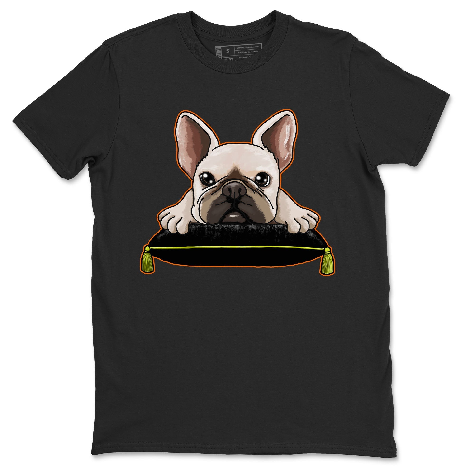 Dunk Halloween shirt to match jordans French Bulldog sneaker tees Dunk Mid Halloween Drip Gear Zone Sneaker Matching Clothing Brand Unisex Sneaker Tee Black 2 T-Shirt
