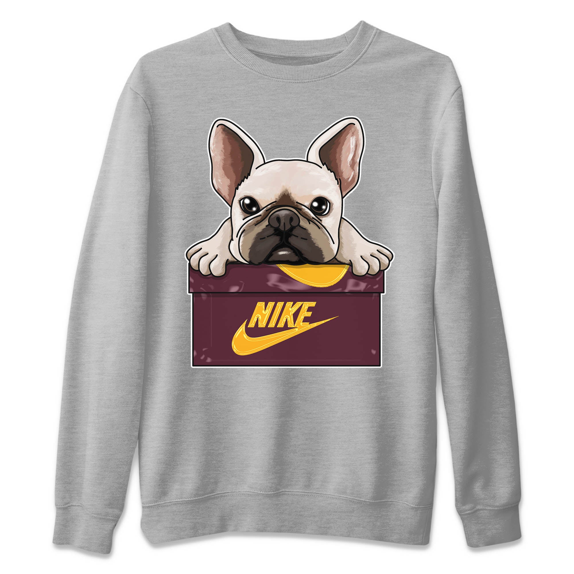 Nike Dunk Low Arizona State Shirt To Match Jordans French Bulldog Sneaker Tees Nike Dunk Low Arizona State Drip Gear Zone Sneaker Matching Clothing Unisex Shirts