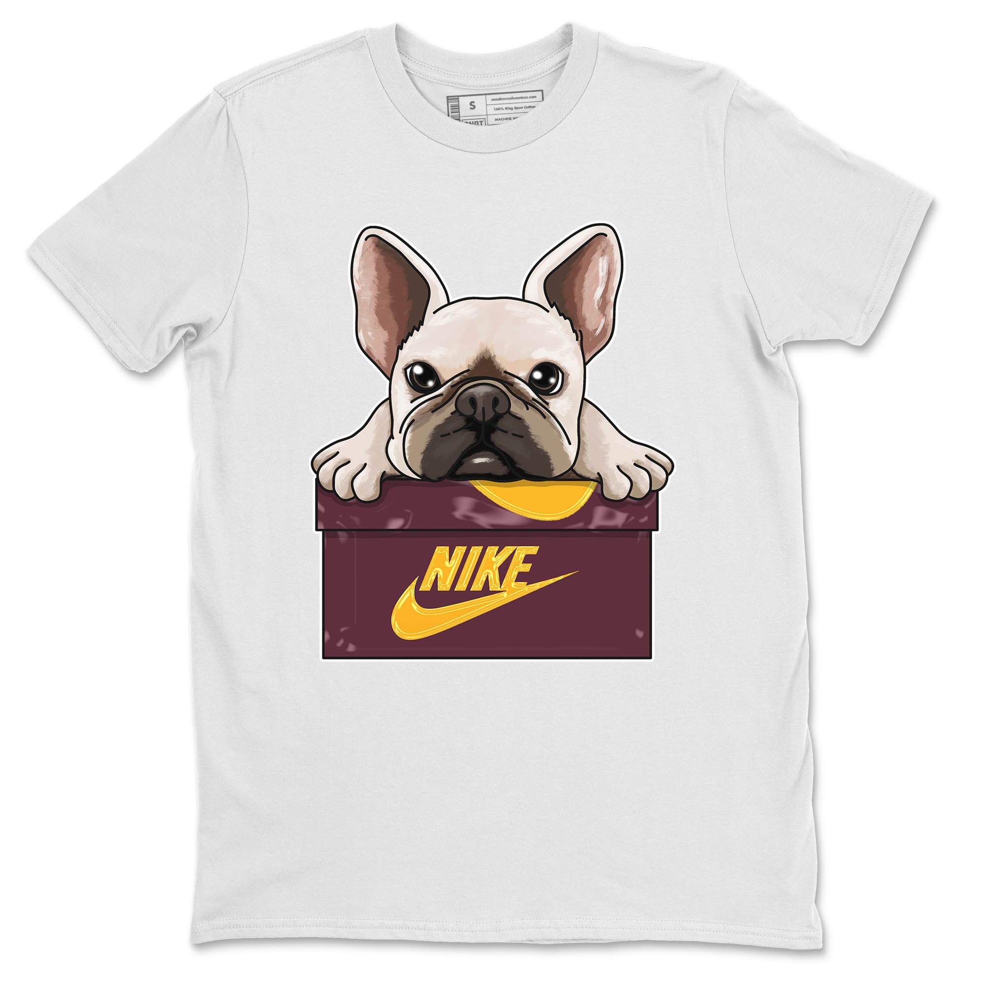 Nike Dunk Low Arizona State Shirt To Match Jordans French Bulldog Sneaker Tees Nike Dunk Low Arizona State Drip Gear Zone Sneaker Matching Clothing Unisex Shirts