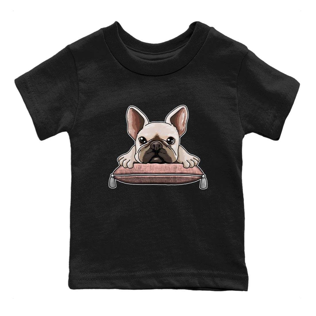 Nike Dunks Low Rose Whisper shirt to match jordans French Bulldog Streetwear Sneaker Shirt Nike Dunk Rose Whisper Drip Gear Zone Sneaker Matching Clothing Baby Toddler Black 2 T-Shirt