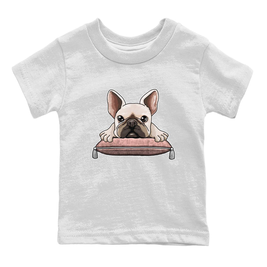 Nike Dunks Low Rose Whisper shirt to match jordans French Bulldog Streetwear Sneaker Shirt Nike Dunk Rose Whisper Drip Gear Zone Sneaker Matching Clothing Baby Toddler White 2 T-Shirt