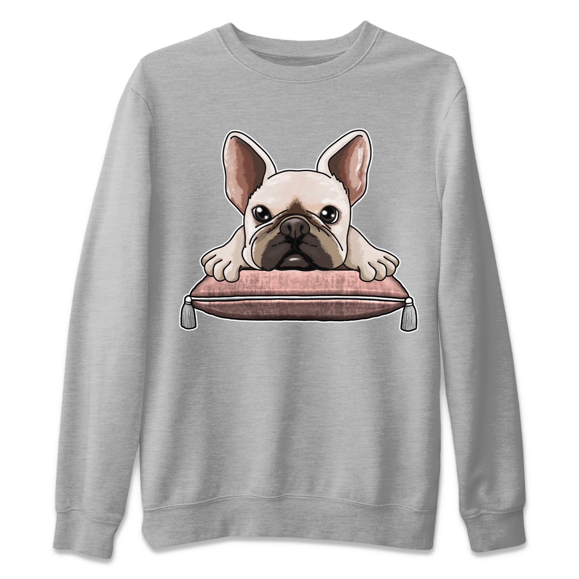 Nike Dunks Low Rose Whisper shirt to match jordans French Bulldog Streetwear Sneaker Shirt Nike Dunk Rose Whisper Drip Gear Zone Sneaker Matching Clothing Unisex Heather Grey 2 T-Shirt