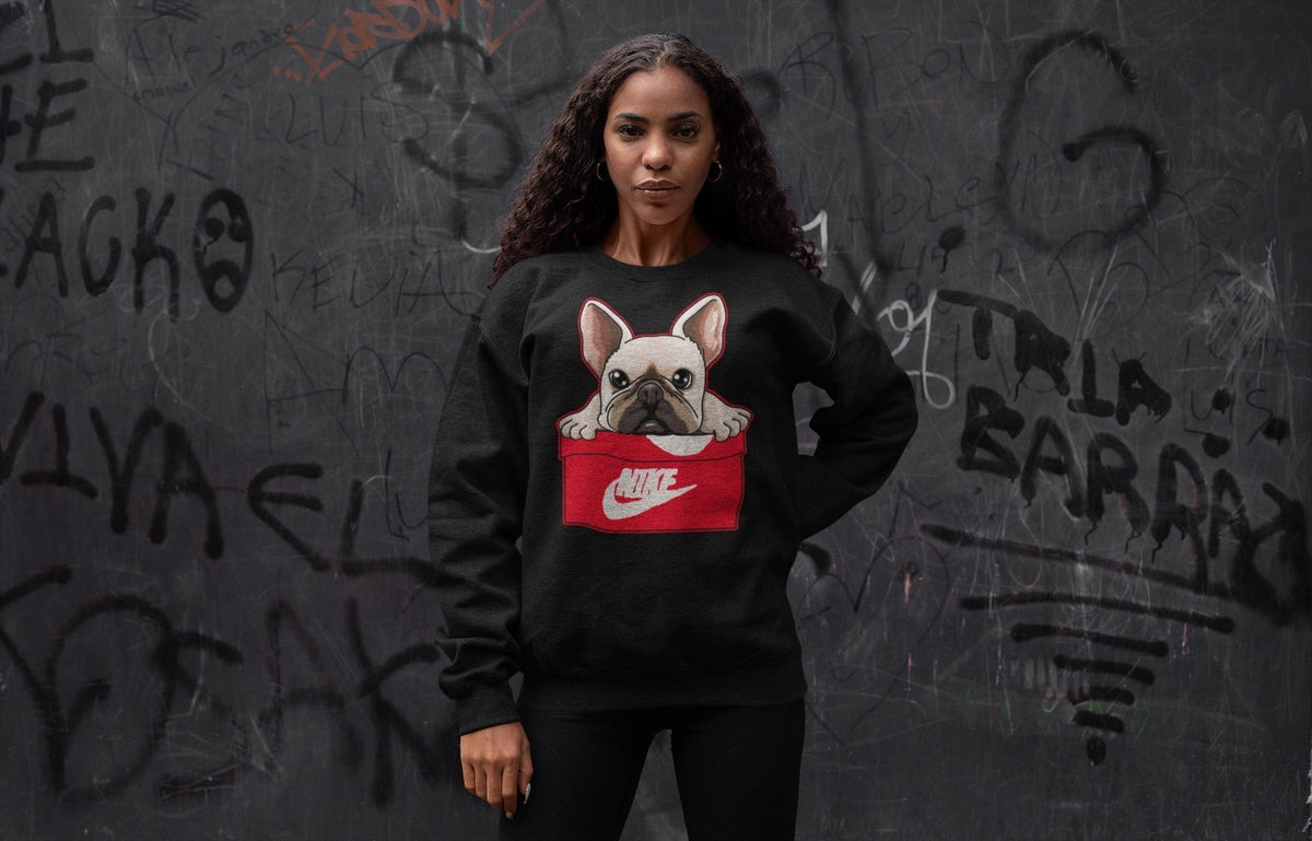 Jordan 1 Newstalgia Sneaker Matching T-Shirt French Bulldog Sneaker Tees Jordan 1 Newstalgia Sneaker Release Tees Crew Neck Tees