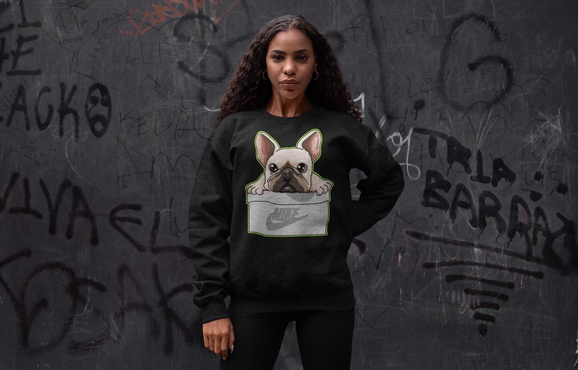 Jordan 5 Green Bean Sneaker Matching T-Shirt French Bulldog Sneaker Tees Jordan 5 Green Bean Sneaker Release Tees Crew Neck Tees