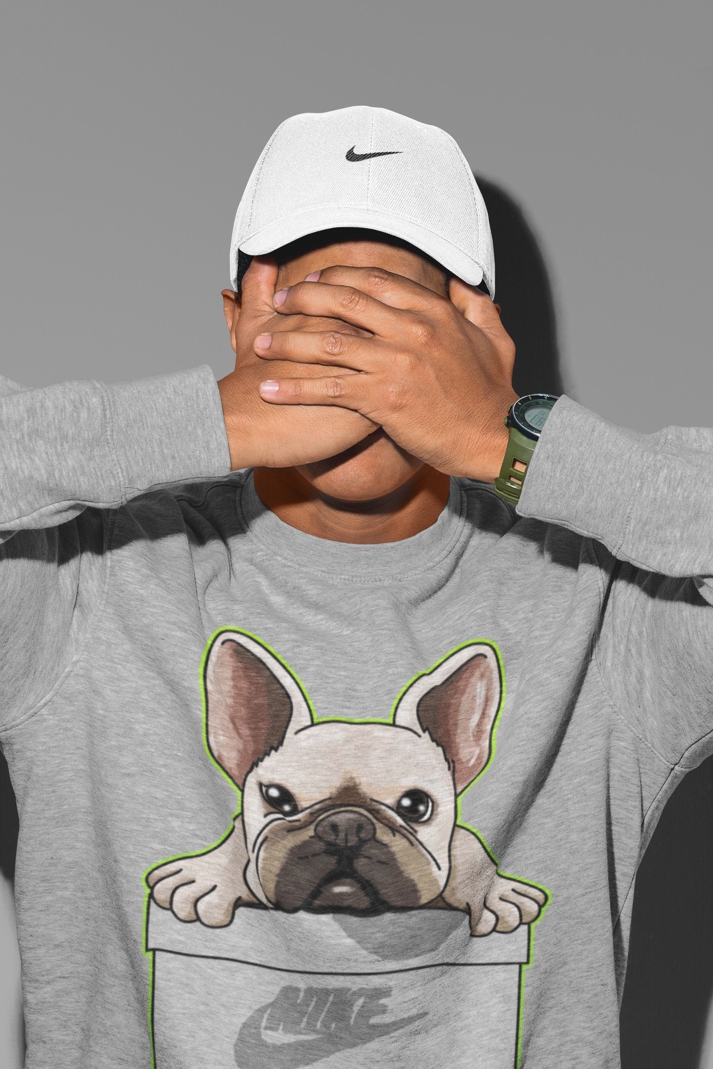 Jordan 5 Green Bean Sneaker Matching T-Shirt French Bulldog Sneaker Tees Jordan 5 Green Bean Sneaker Release Tees Crew Neck Tees