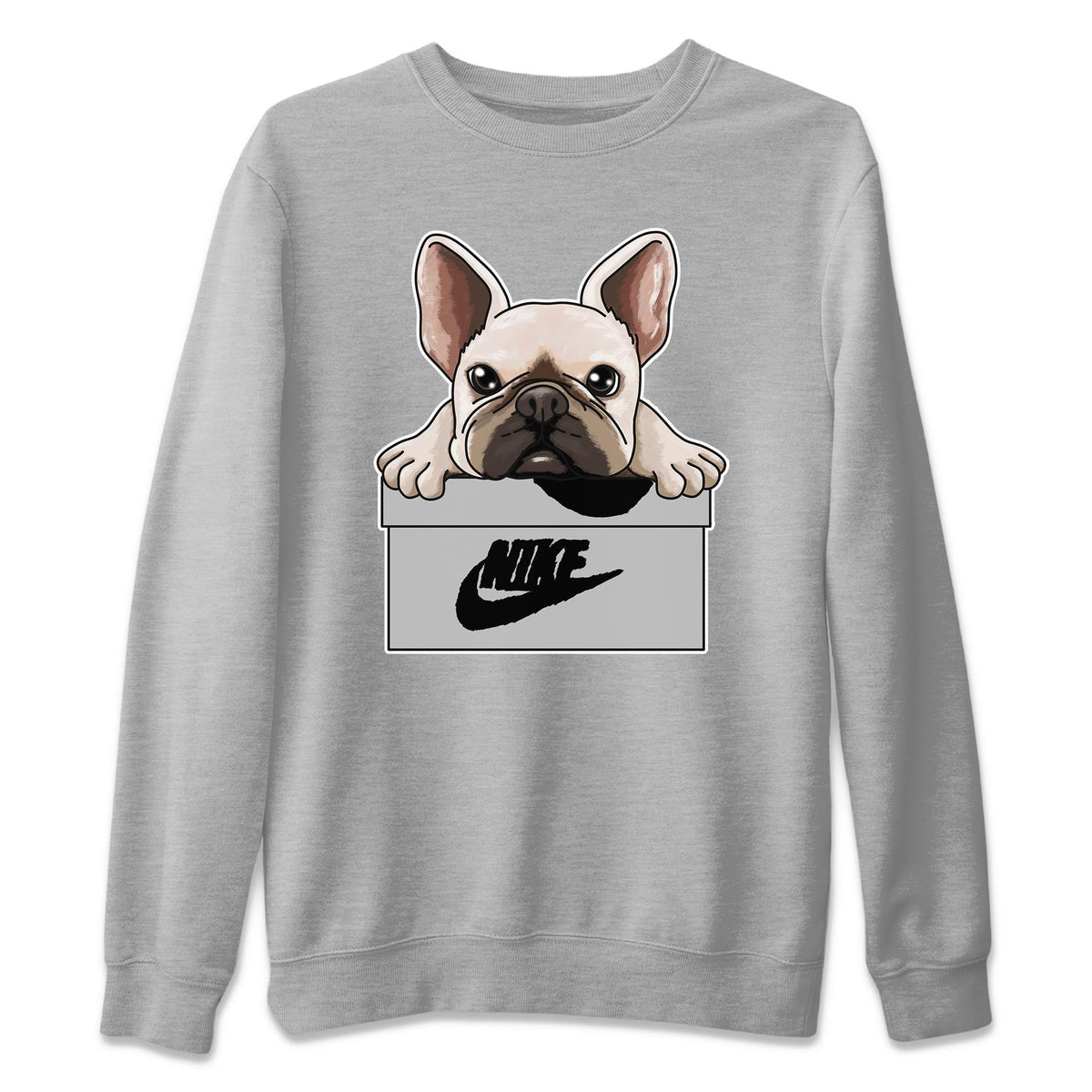 Jordan 9 Particle Grey Shirt To Match Jordans French Bulldog Sneaker Tees Jordan 9 Particle Grey Drip Gear Zone Sneaker Matching Clothing Unisex Shirts