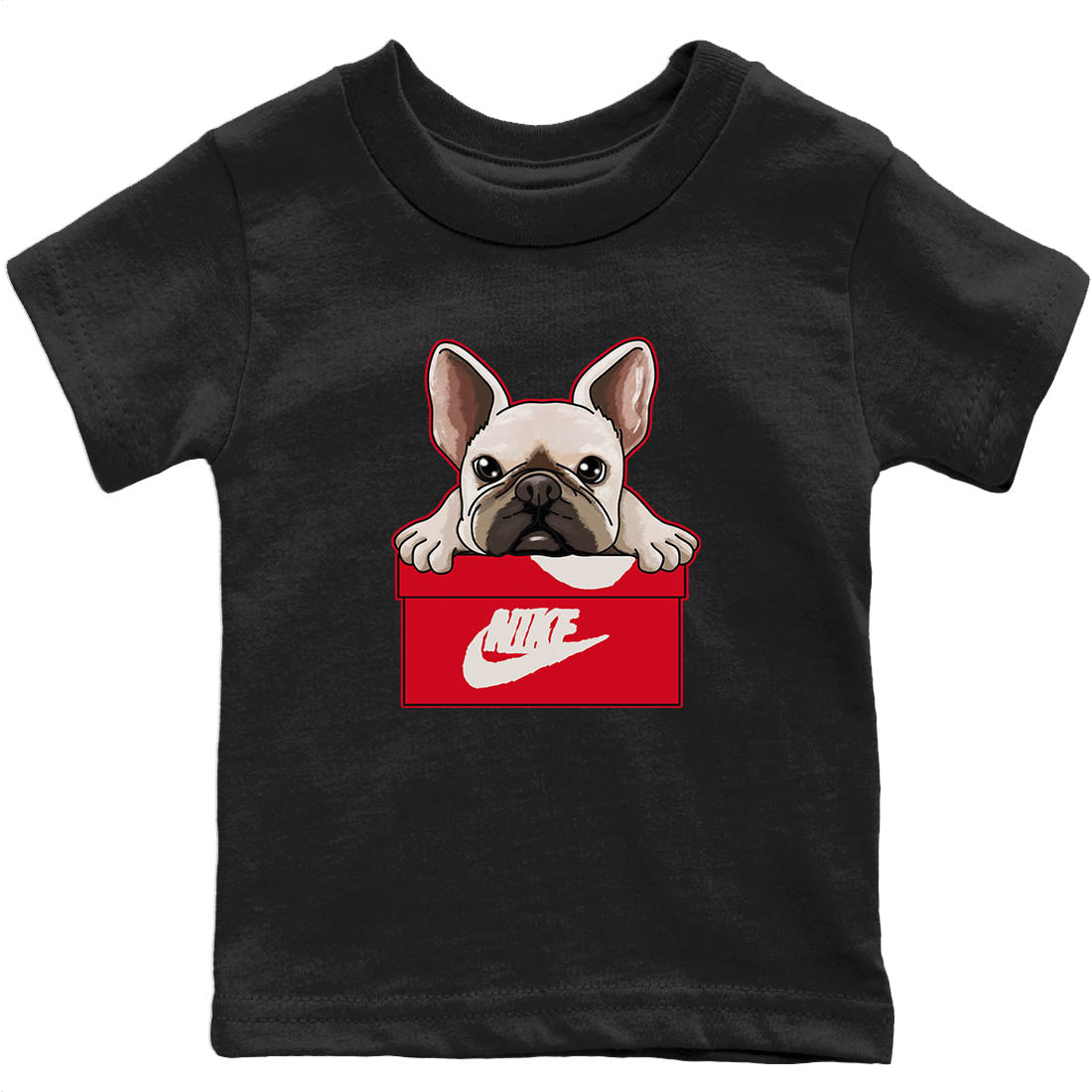 Jordan 1 Newstalgia Sneaker Matching T-Shirt French Bulldog Sneaker Tees Jordan 1 Newstalgia Sneaker Release Tees Kids Shirts