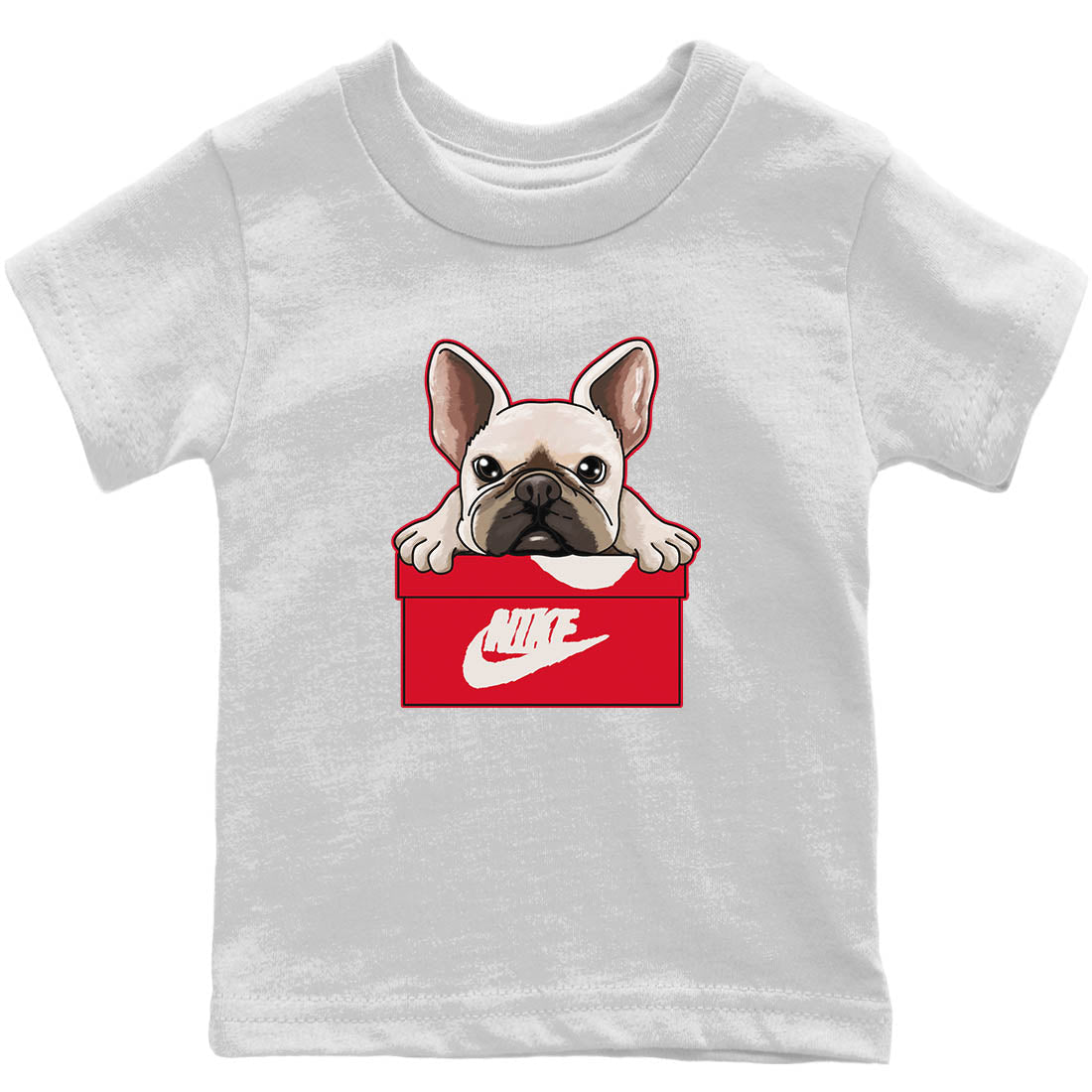 Jordan 1 Newstalgia Sneaker Matching T-Shirt French Bulldog Sneaker Tees Jordan 1 Newstalgia Sneaker Release Tees Kids Shirts