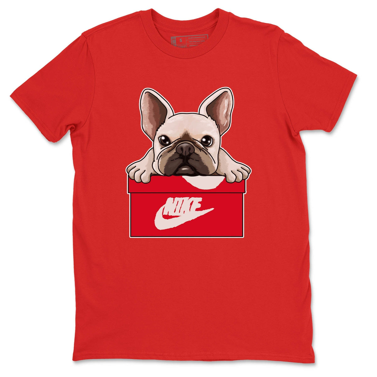 Jordan 1 Newstalgia Sneaker Matching T-Shirt French Bulldog Sneaker Tees Jordan 1 Newstalgia Sneaker Release Tees Crew Neck Tees