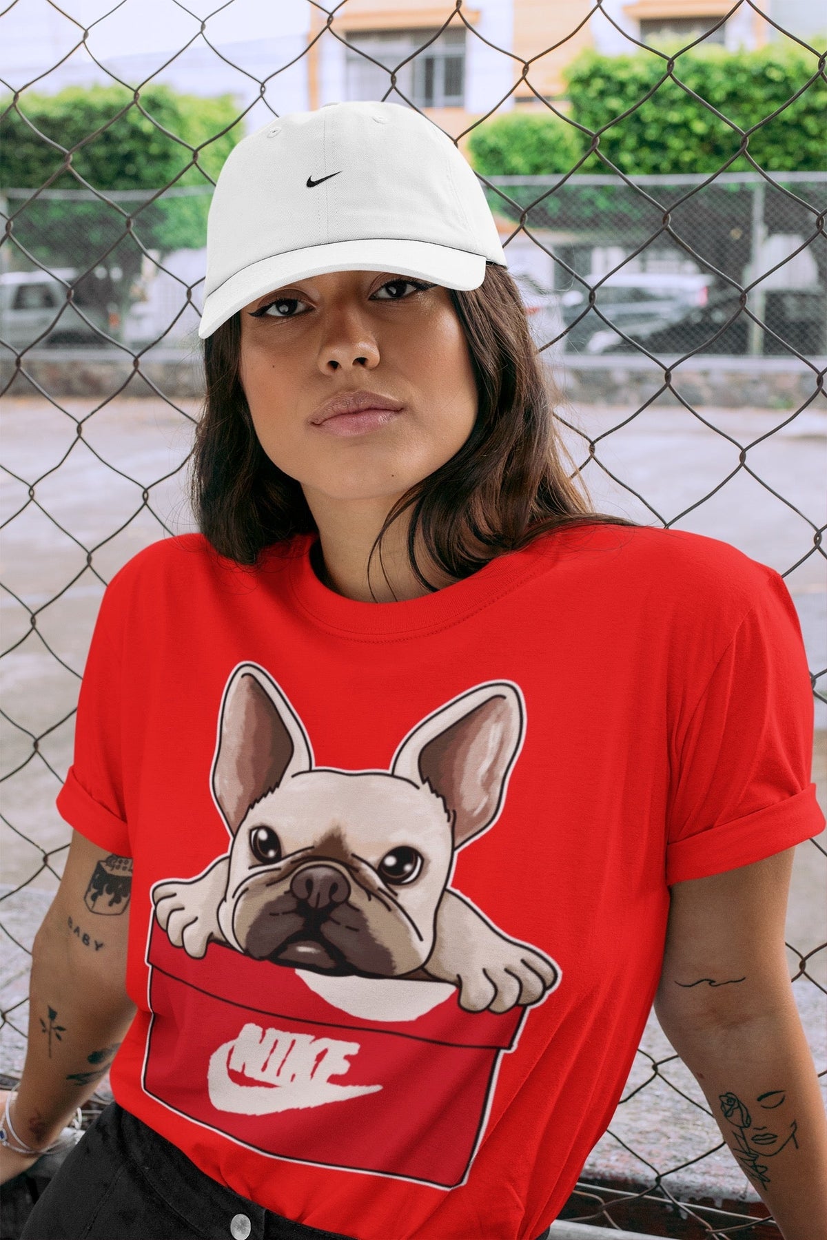 Jordan 1 Newstalgia Sneaker Matching T-Shirt French Bulldog Sneaker Tees Jordan 1 Newstalgia Sneaker Release Tees Crew Neck Tees