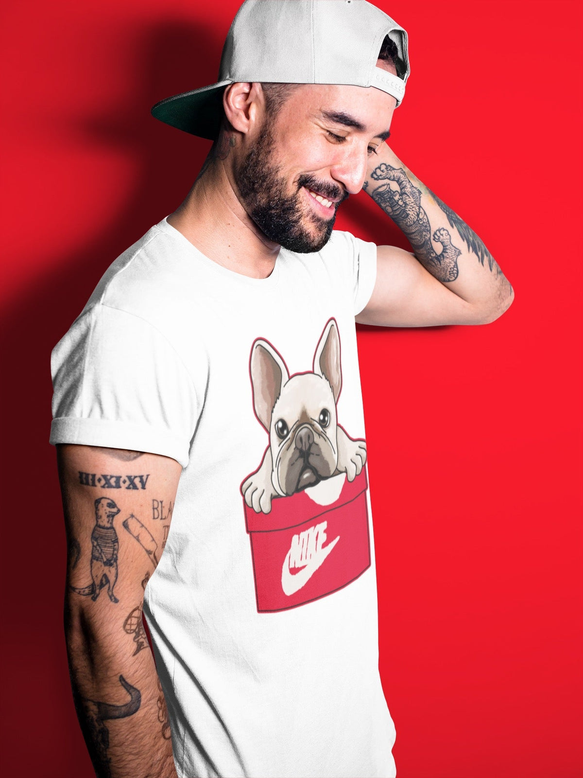 Jordan 1 Newstalgia Sneaker Matching T-Shirt French Bulldog Sneaker Tees Jordan 1 Newstalgia Sneaker Release Tees Crew Neck Tees