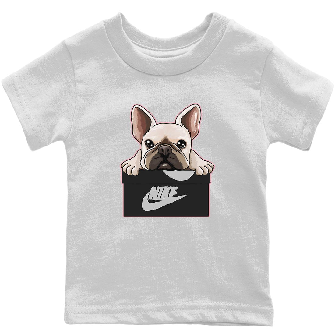 Jordan 1 Stage Haze Sneaker Matching T-Shirt French Bulldog Sneaker Tees Jordan 1 Stage Haze Sneaker Release Tees Kids Shirts