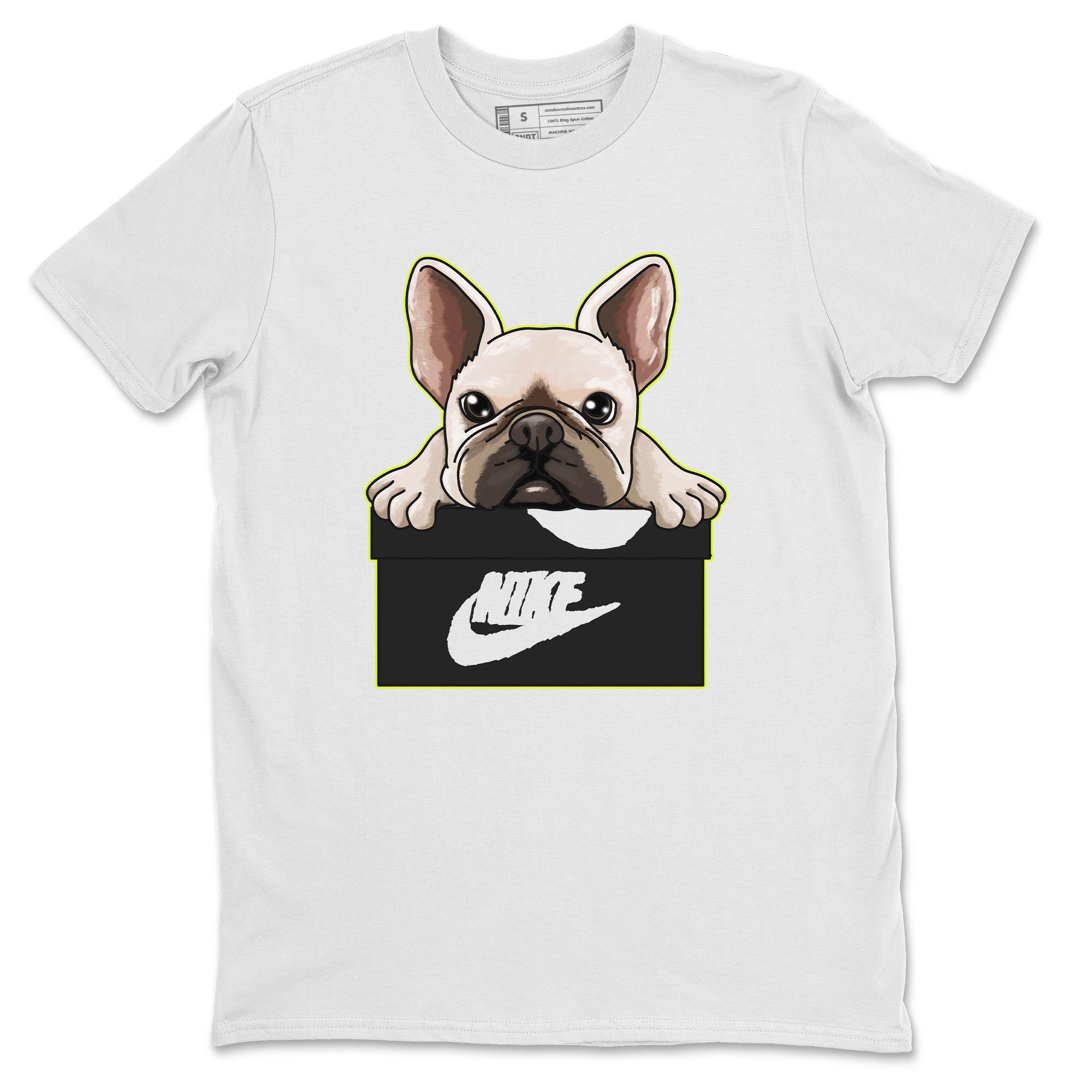 Jordan 1 Visionaire Sneaker Matching T-Shirt French Bulldog Sneaker Tees Jordan 1 Visionaire Sneaker Release Tees Crew Neck Tees