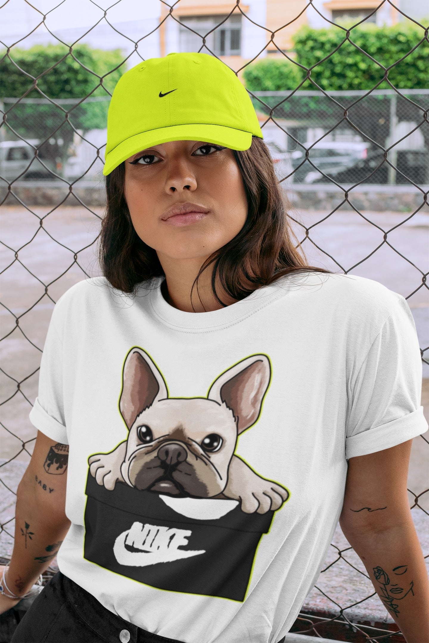 Jordan 1 Visionaire Sneaker Matching T-Shirt French Bulldog Sneaker Tees Jordan 1 Visionaire Sneaker Release Tees Crew Neck Tees