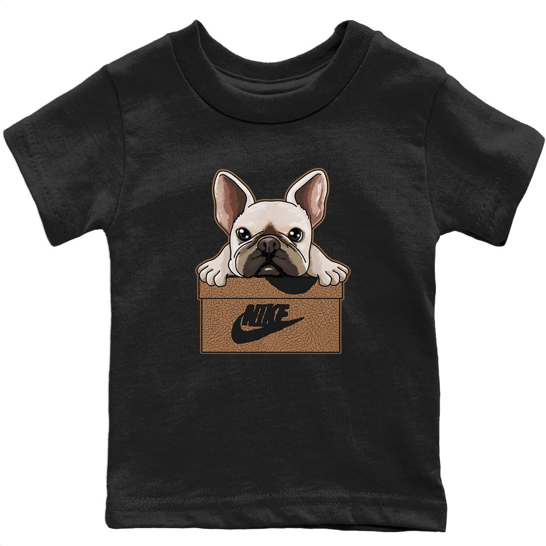 Jordan 3 Desert Elephant Sneaker Matching T-Shirt French Bulldog Sneaker Tees Jordan 3 Desert Elephant Sneaker Release Tees Kids Shirts
