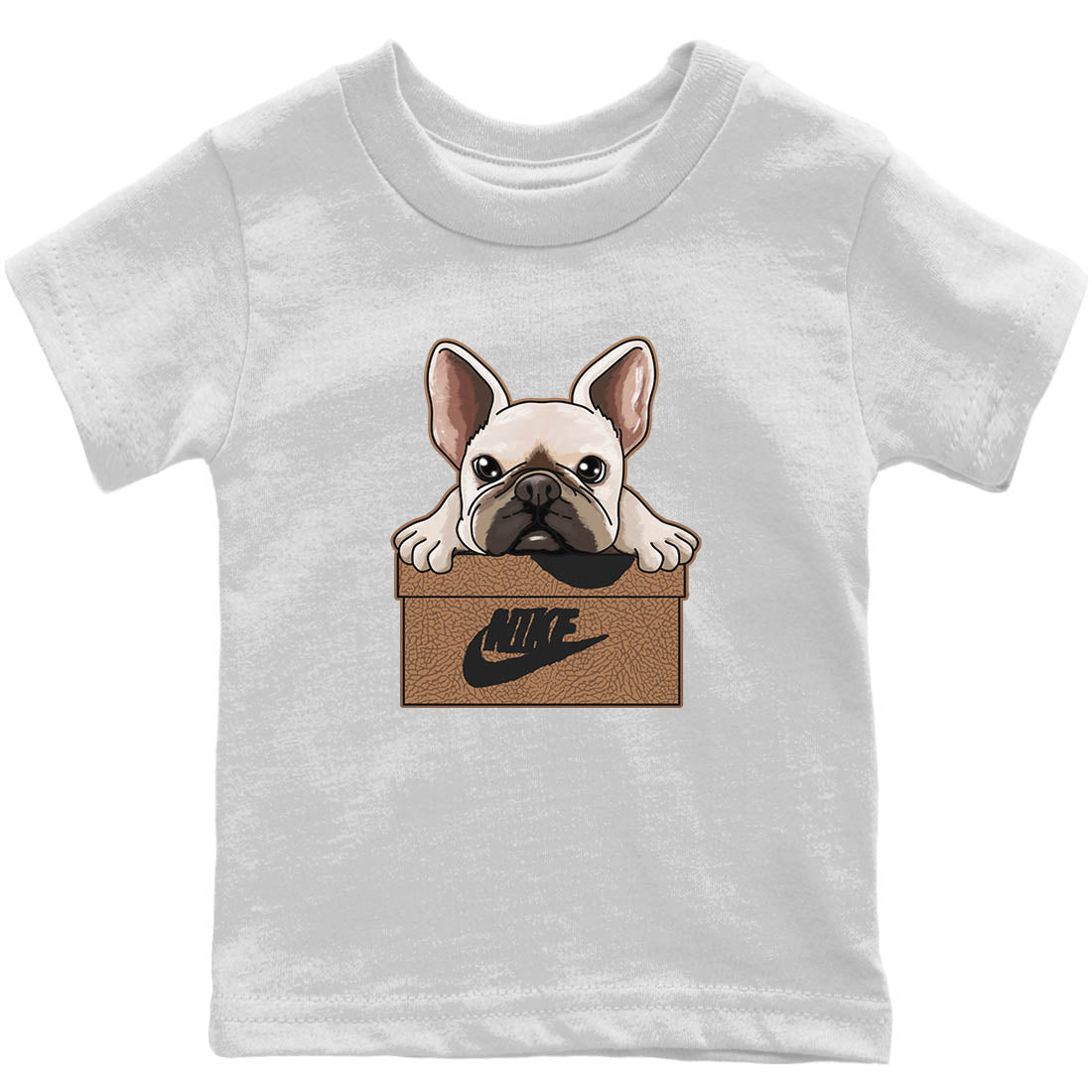 Jordan 3 Desert Elephant Sneaker Matching T-Shirt French Bulldog Sneaker Tees Jordan 3 Desert Elephant Sneaker Release Tees Kids Shirts