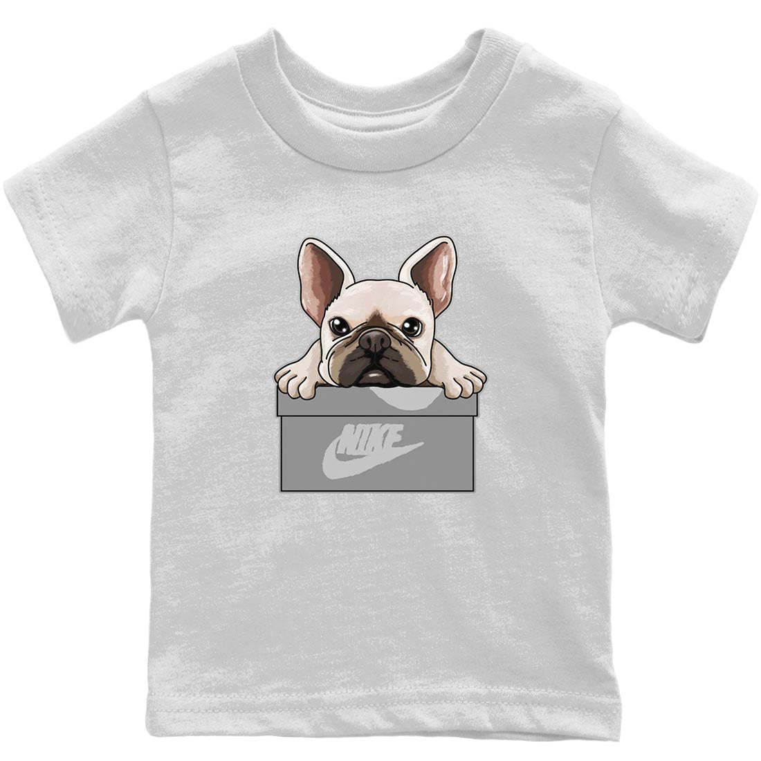 Jordan 4 Military Black Sneaker Matching T-Shirt French Bulldog Sneaker Tees Jordan 4 Military Black Sneaker Release Tees Kids Shirts