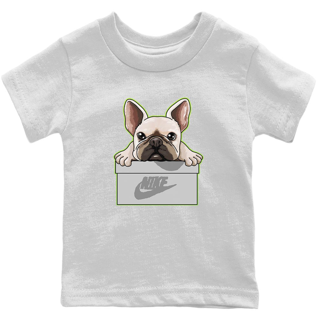 Jordan 5 Green Bean Sneaker Matching T-Shirt French Bulldog Sneaker Tees Jordan 5 Green Bean Sneaker Release Tees Kids Shirts