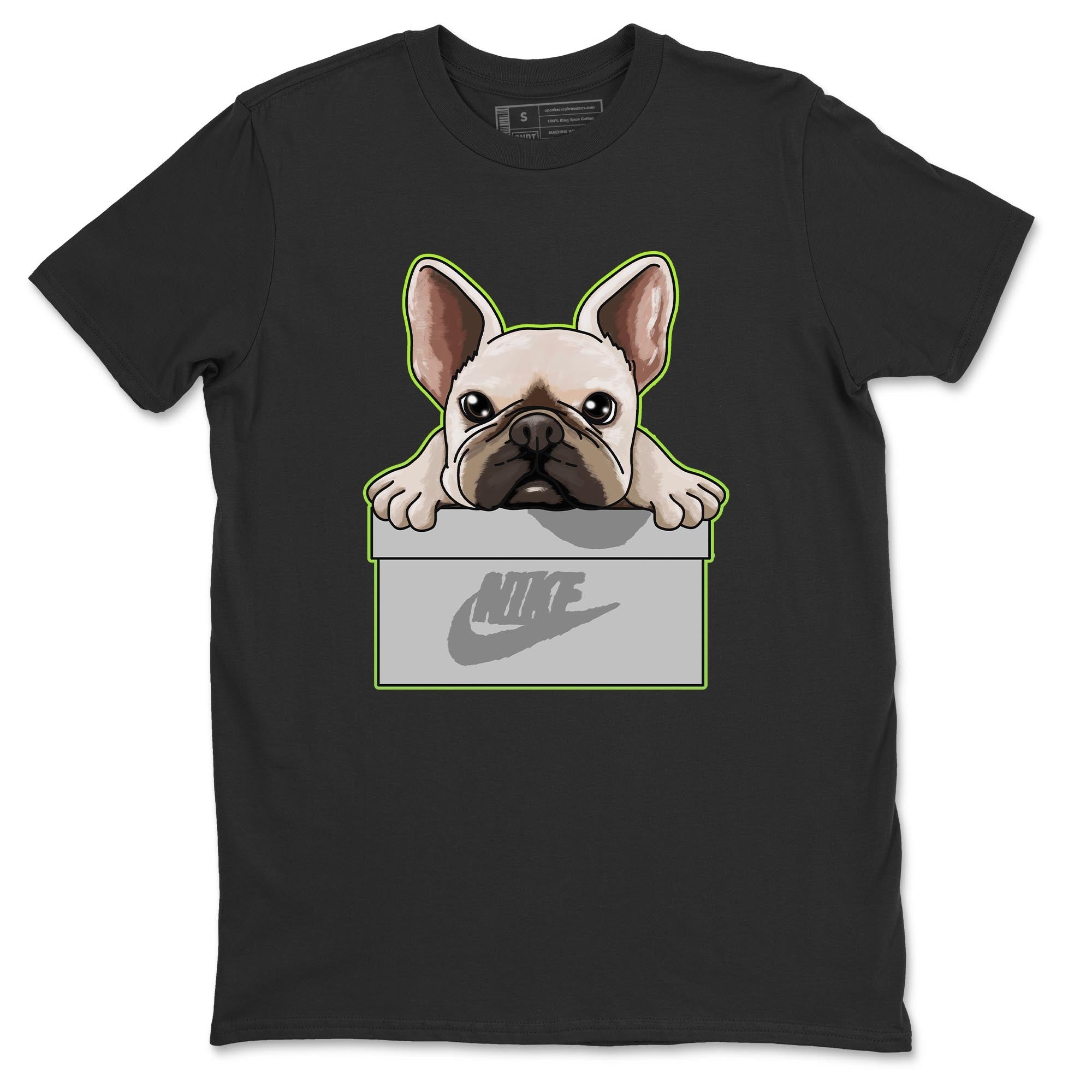 Jordan 5 Green Bean Sneaker Matching T-Shirt French Bulldog Sneaker Tees Jordan 5 Green Bean Sneaker Release Tees Crew Neck Tees