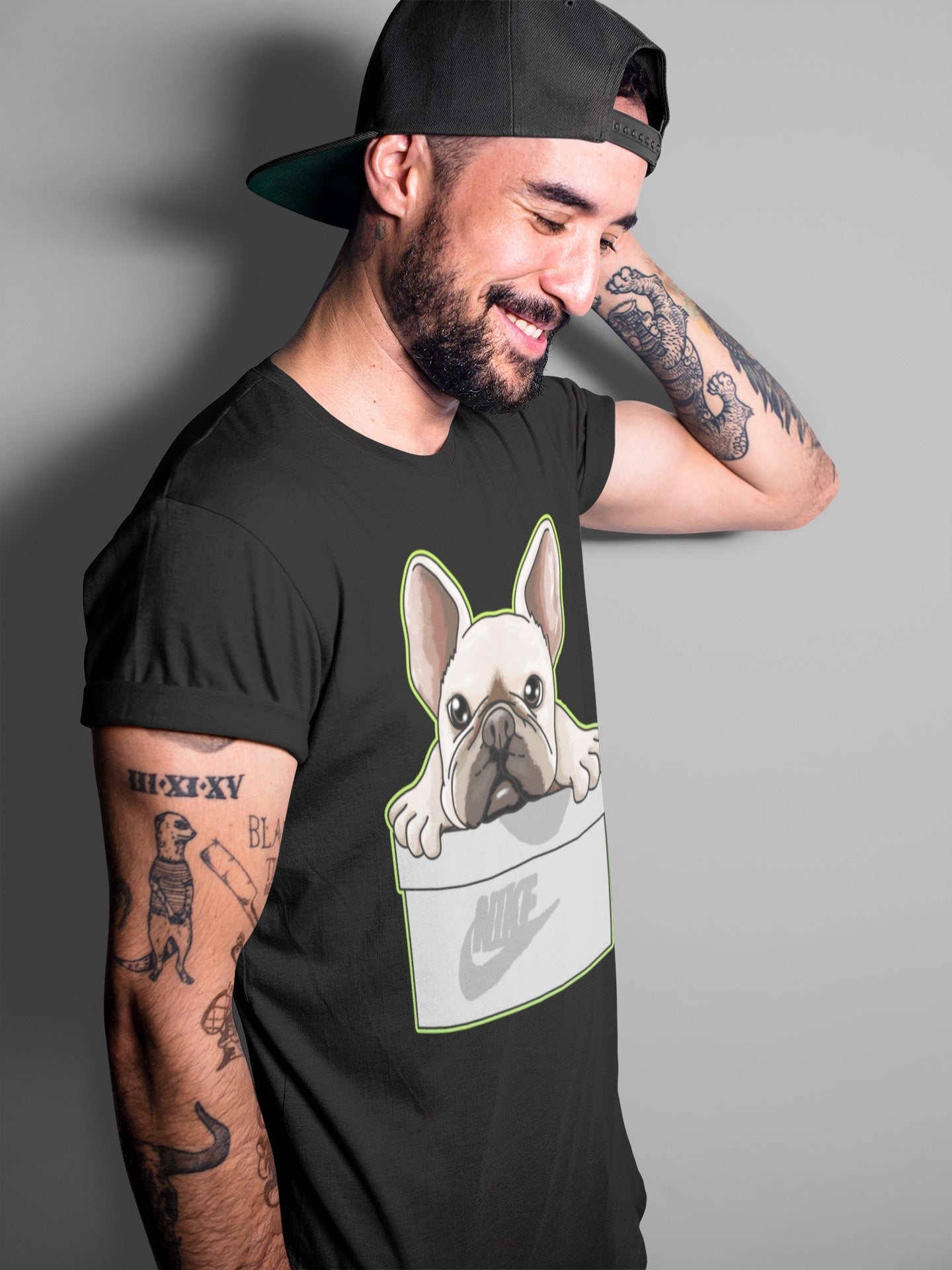 Jordan 5 Green Bean Sneaker Matching T-Shirt French Bulldog Sneaker Tees Jordan 5 Green Bean Sneaker Release Tees Crew Neck Tees