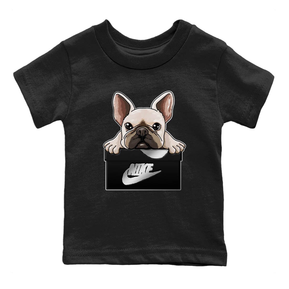 Jordan 6 Chrome Sneaker Matching T-Shirt French Bulldog Sneaker Tees Jordan 6 Chrome Sneaker Release Tees Kids Shirts