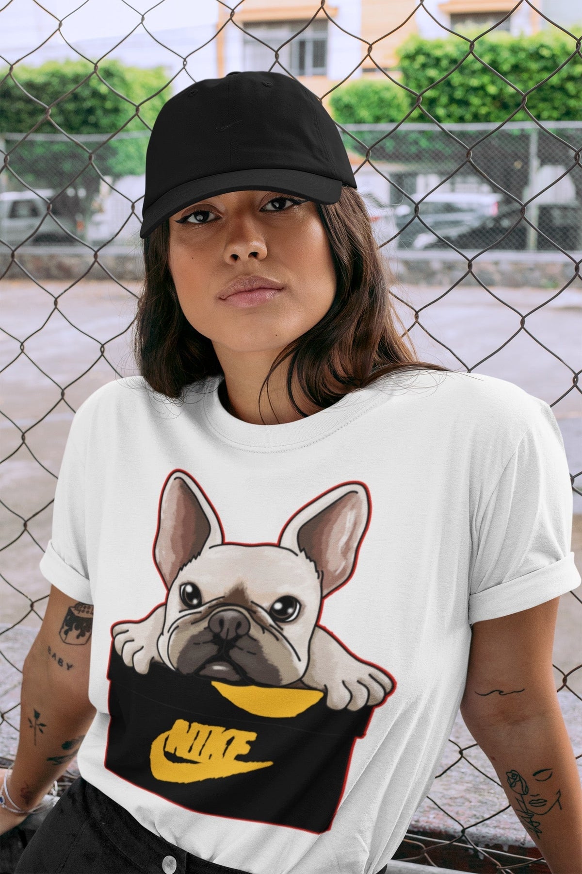 Jordan 7 Citrus Shirt To Match Jordans French Bulldog Sneaker Tees Jordan 7 Citrus Drip Gear Zone Sneaker Matching Clothing Unisex Shirts