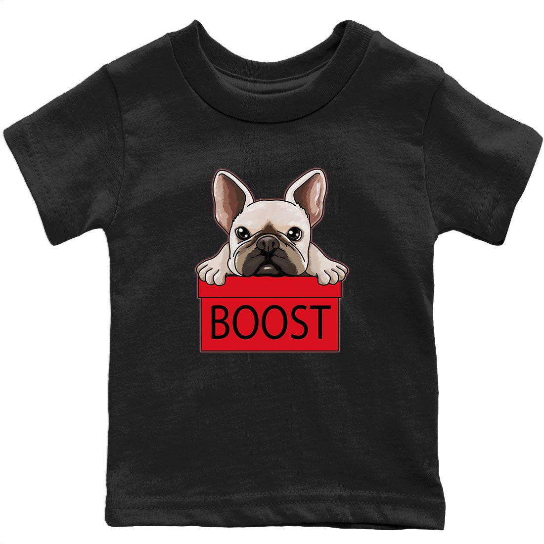 Yeezy 700 Hi-Res Red Shirt To Match Jordans French Bulldog Sneaker Tees Yeezy 700 Hi-Res Red Drip Gear Zone Sneaker Matching Clothing Kids Shirts