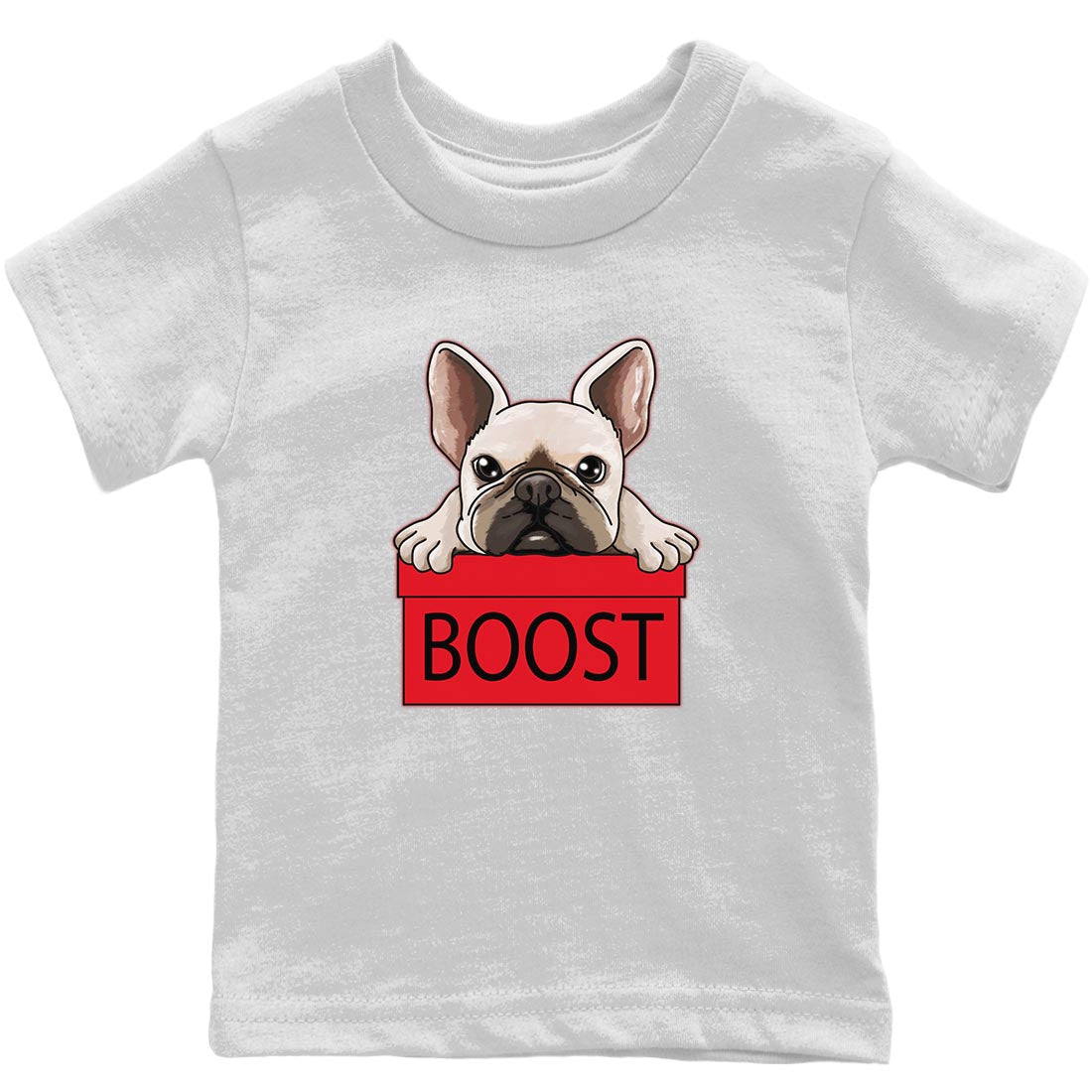 Yeezy 700 Hi-Res Red Shirt To Match Jordans French Bulldog Sneaker Tees Yeezy 700 Hi-Res Red Drip Gear Zone Sneaker Matching Clothing Kids Shirts