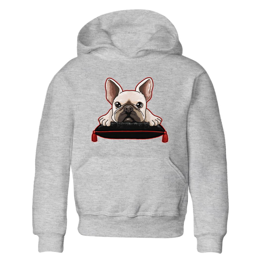 Yeezy 350 Bred shirt to match jordans French Bulldog Streetwear Sneaker Shirt Yeezy Boost 350 V2 Bred Drip Gear Zone Sneaker Matching Clothing Baby Toddler Heather Grey 2 T-Shirt