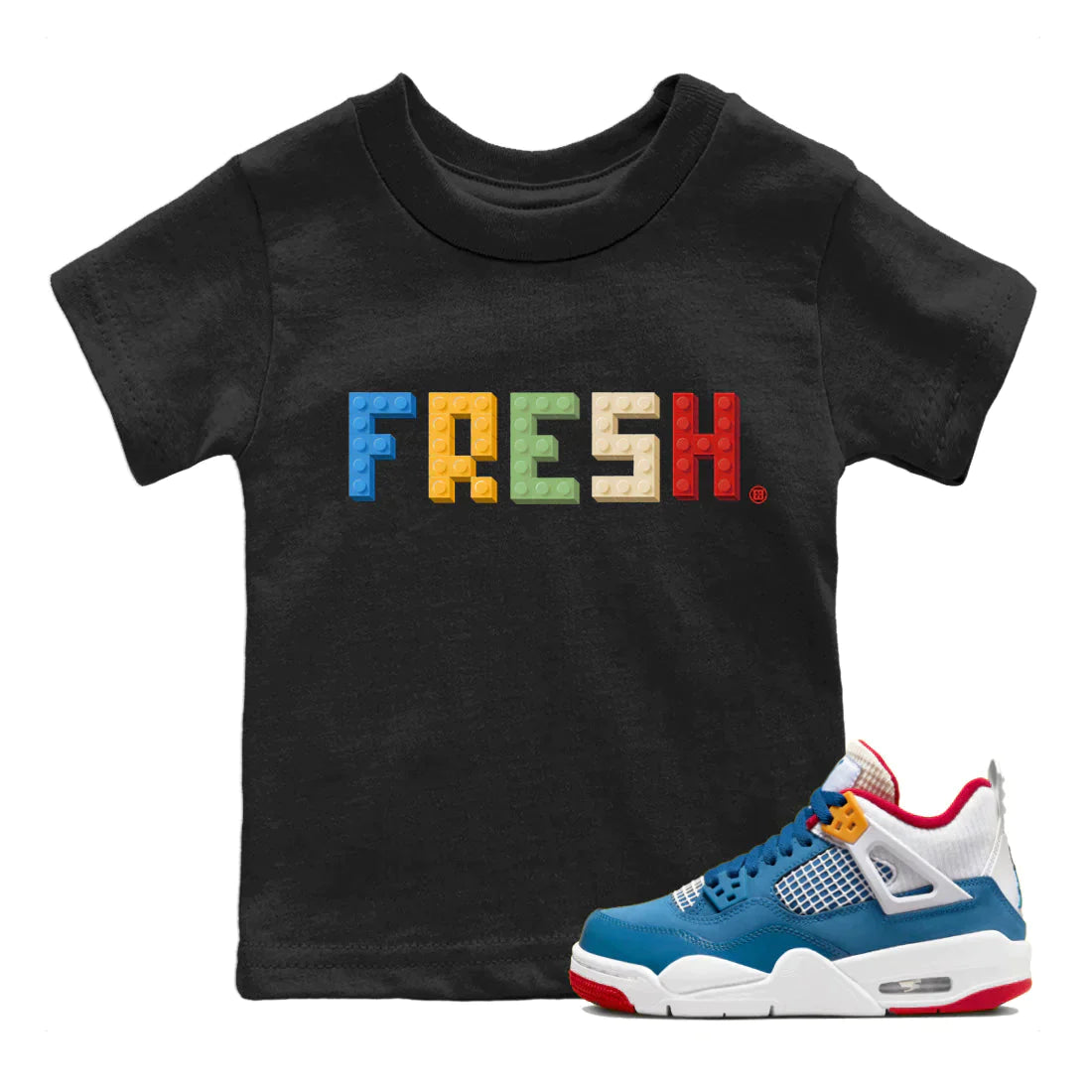 Jordan 4 Messy Room Sneaker Matching T-Shirt Fresh Sneaker Tees Jordan 4 Messy Room Sneaker Release Tees Kids Shirts