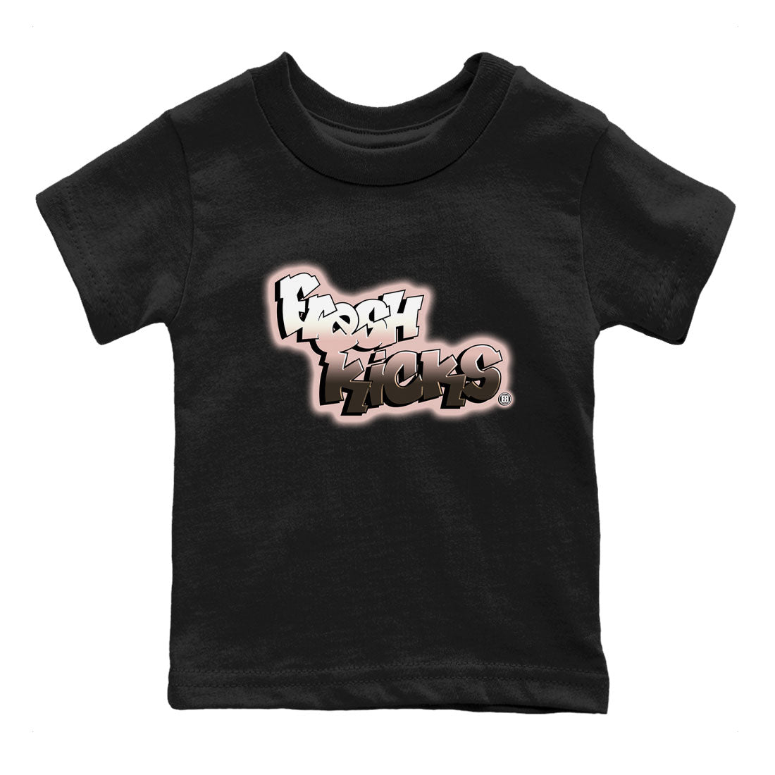 11s Neapolitan sneaker shirt to match jordans Fresh Kicks sneaker matching t-shirts and clothing Air Jordan 11 Neapolitan Drip Gear Zone Sneaker Matching Clothing Brand Baby Toddler Black 2 T-Shirt