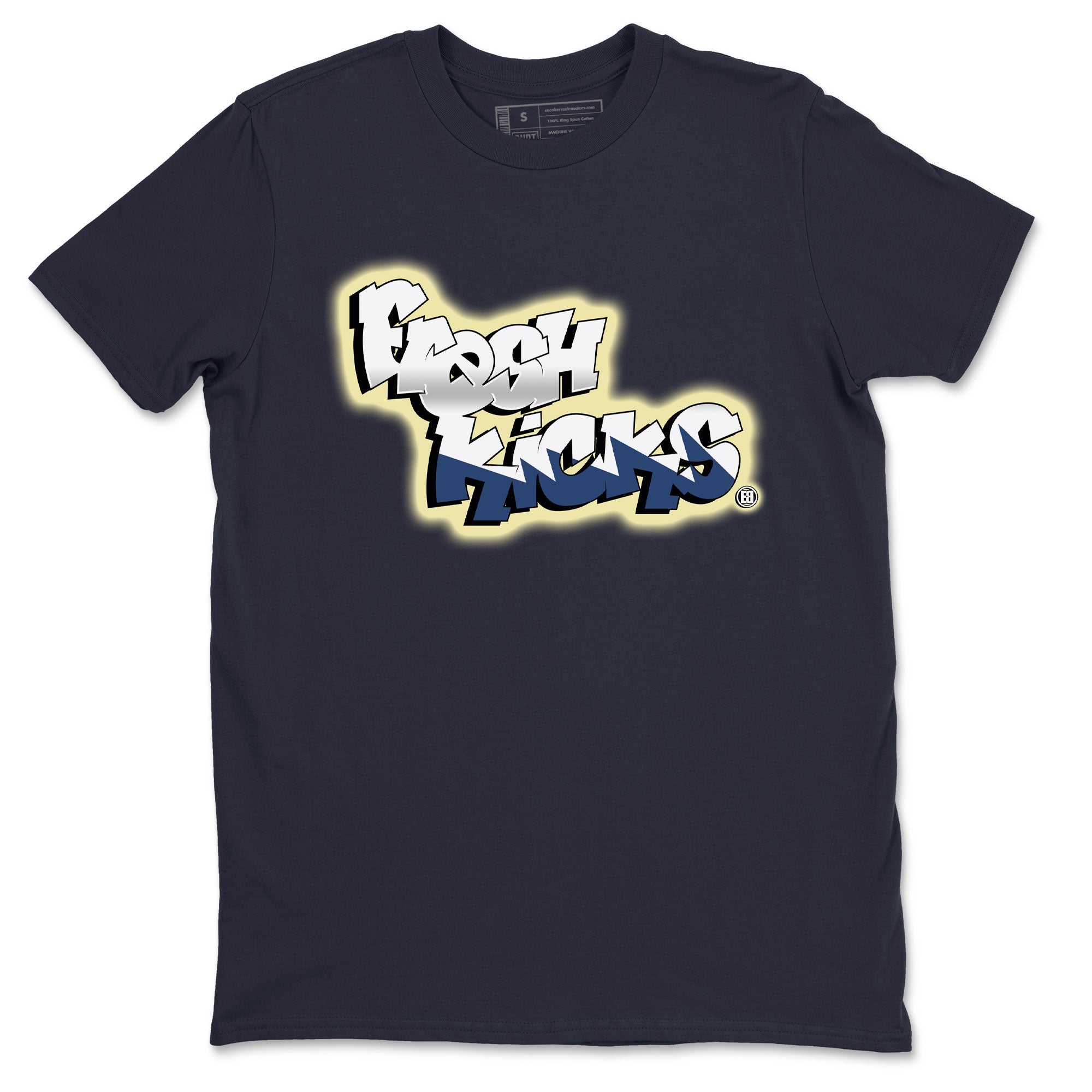 Air Jordan 5 A Ma Maniere x Photon Dust shirt to match jordans Fresh Kicks sneaker tees Air Jordan 5 x A Ma Maniere "Dawn" Drip Gear Zone Streetwear Brand Sneaker Matching Clothing Brand Unisex Sneaker Tee Navy 2 T-Shirt