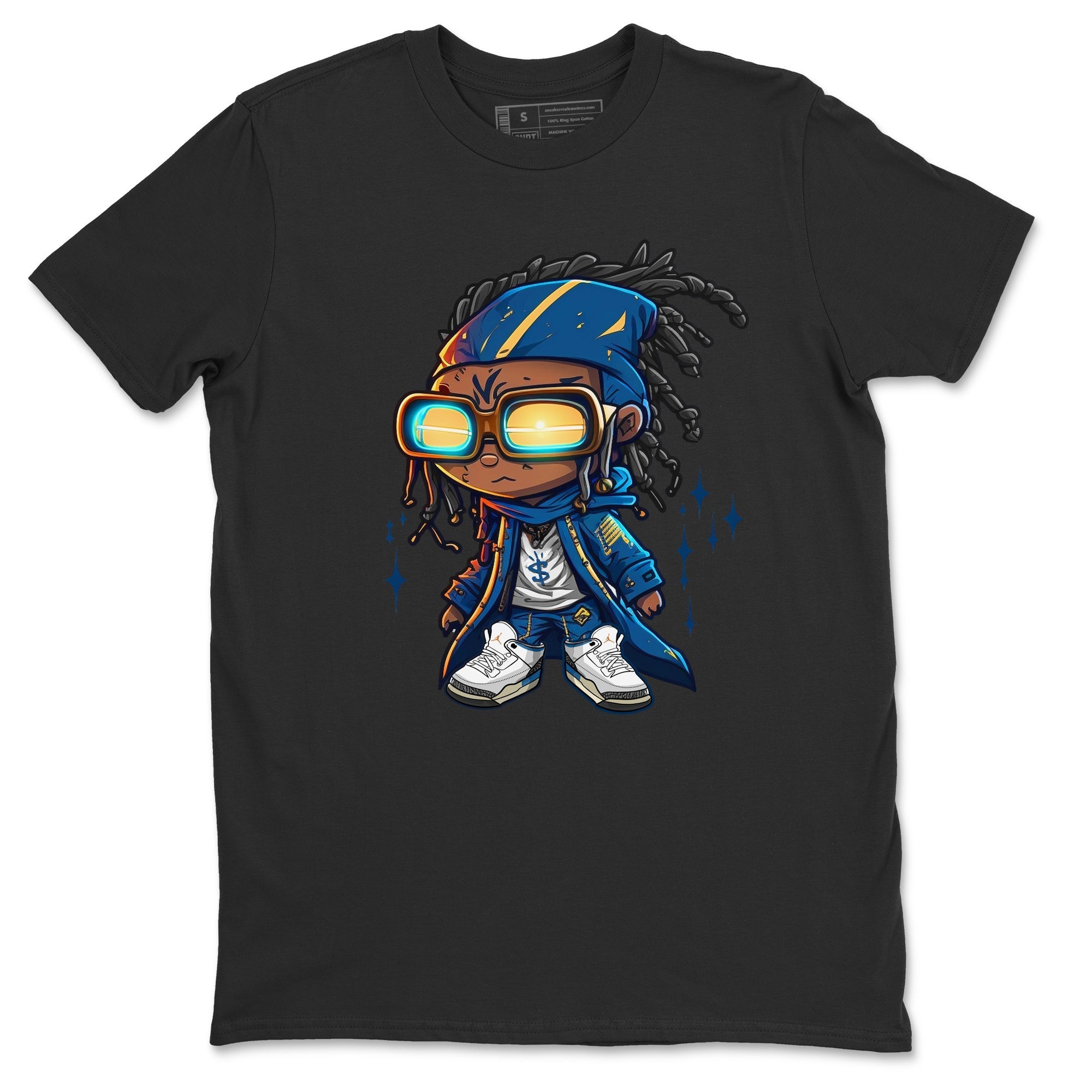  Sneaker Match Tees Future Wizard Streetwear Sneaker Shirt Air Jordan 3 Retro Wizards Sneake T-Shirt Unisex Shirts Heather Grey 1