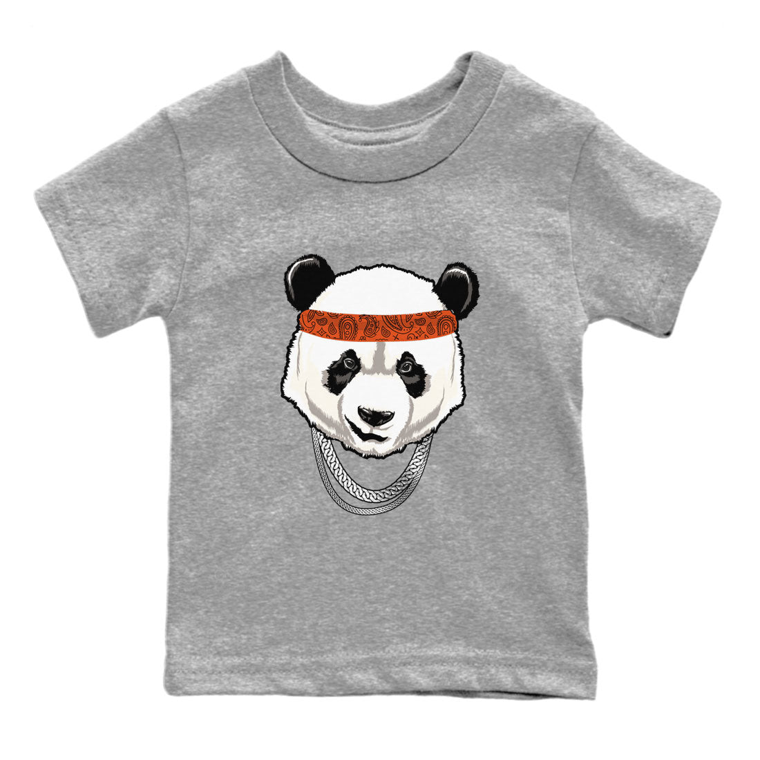 Nike Dunk Low Red Panda shirt to match jordans Gangster Panda sneaker tees Dunk Red Panda Drip Gear Zone Sneaker T-Shirts Youth and Baby Heather Grey 2 T-Shirt
