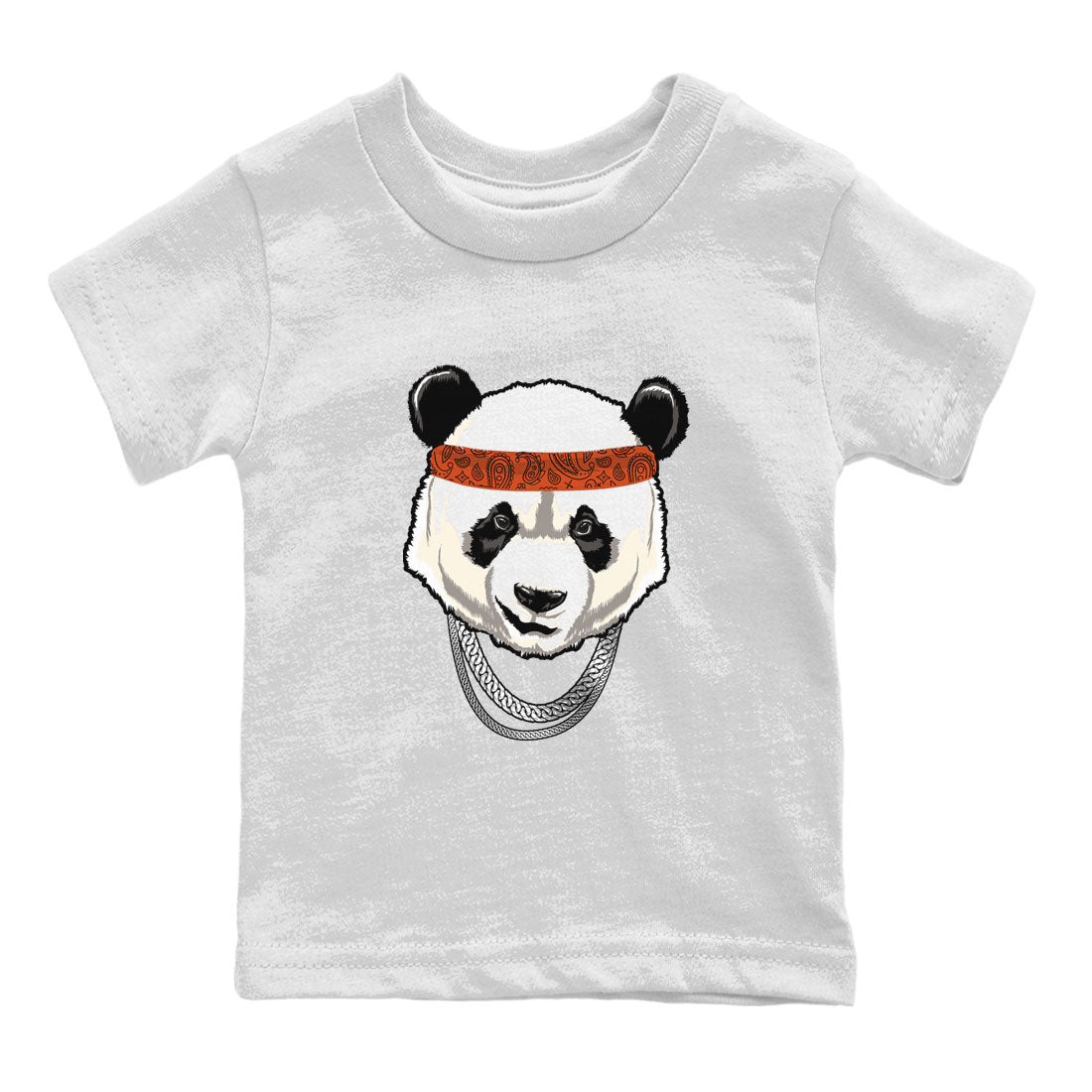Nike Dunk Low Red Panda shirt to match jordans Gangster Panda sneaker tees Dunk Red Panda Drip Gear Zone Sneaker T-Shirts Youth and Baby White 2 T-Shirt